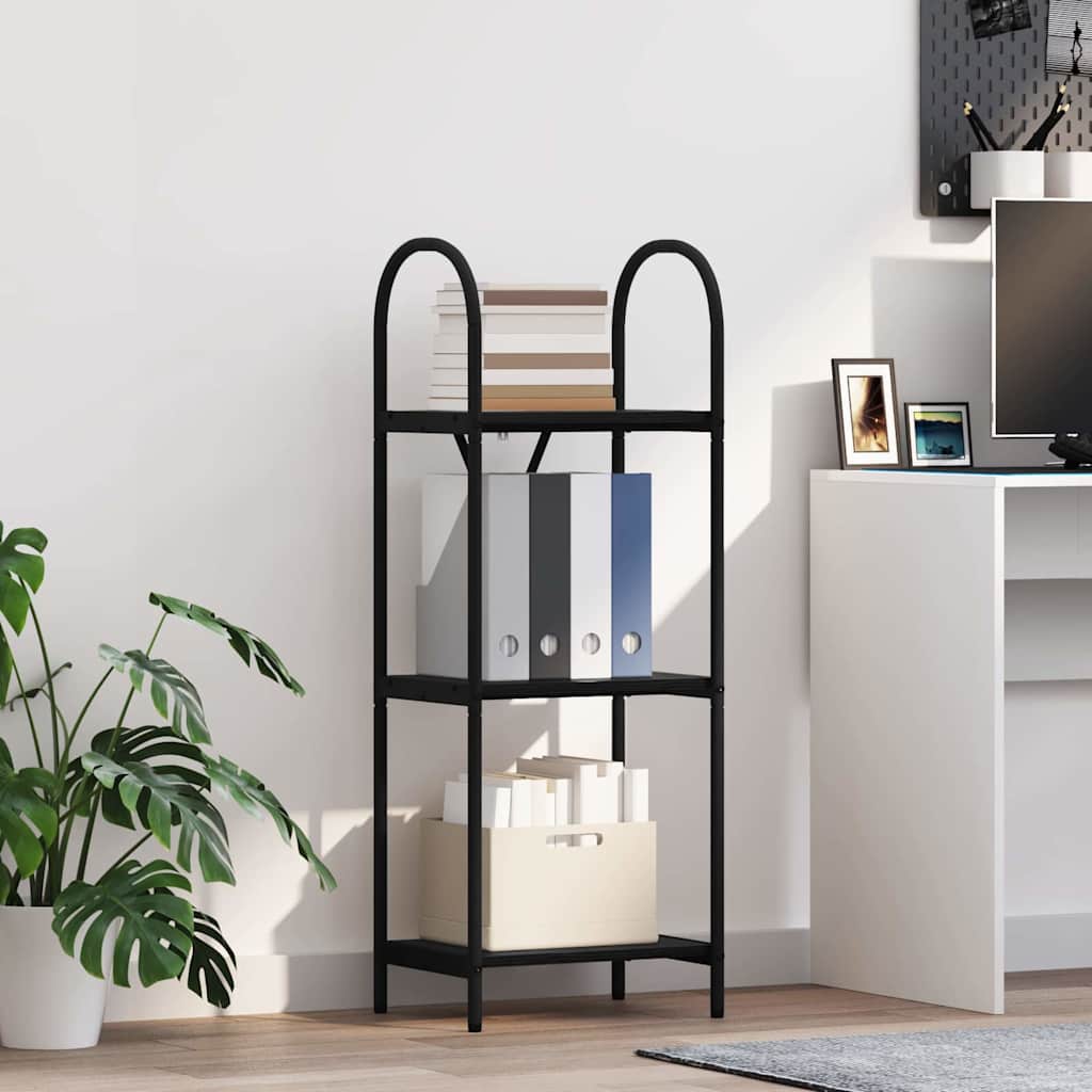 Polica Crni hrast 40 x 30 x 109 cm Konstruirano drvo