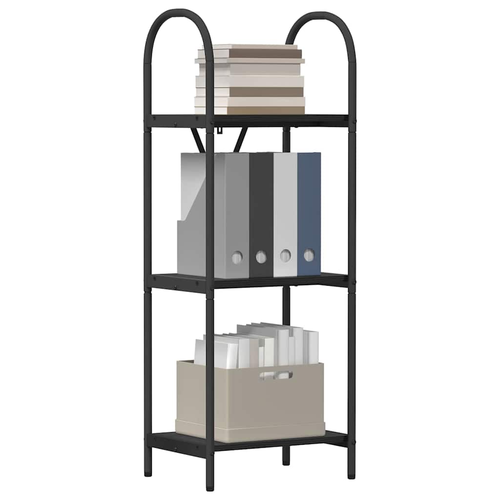 Polica Crni hrast 40 x 30 x 109 cm Konstruirano drvo