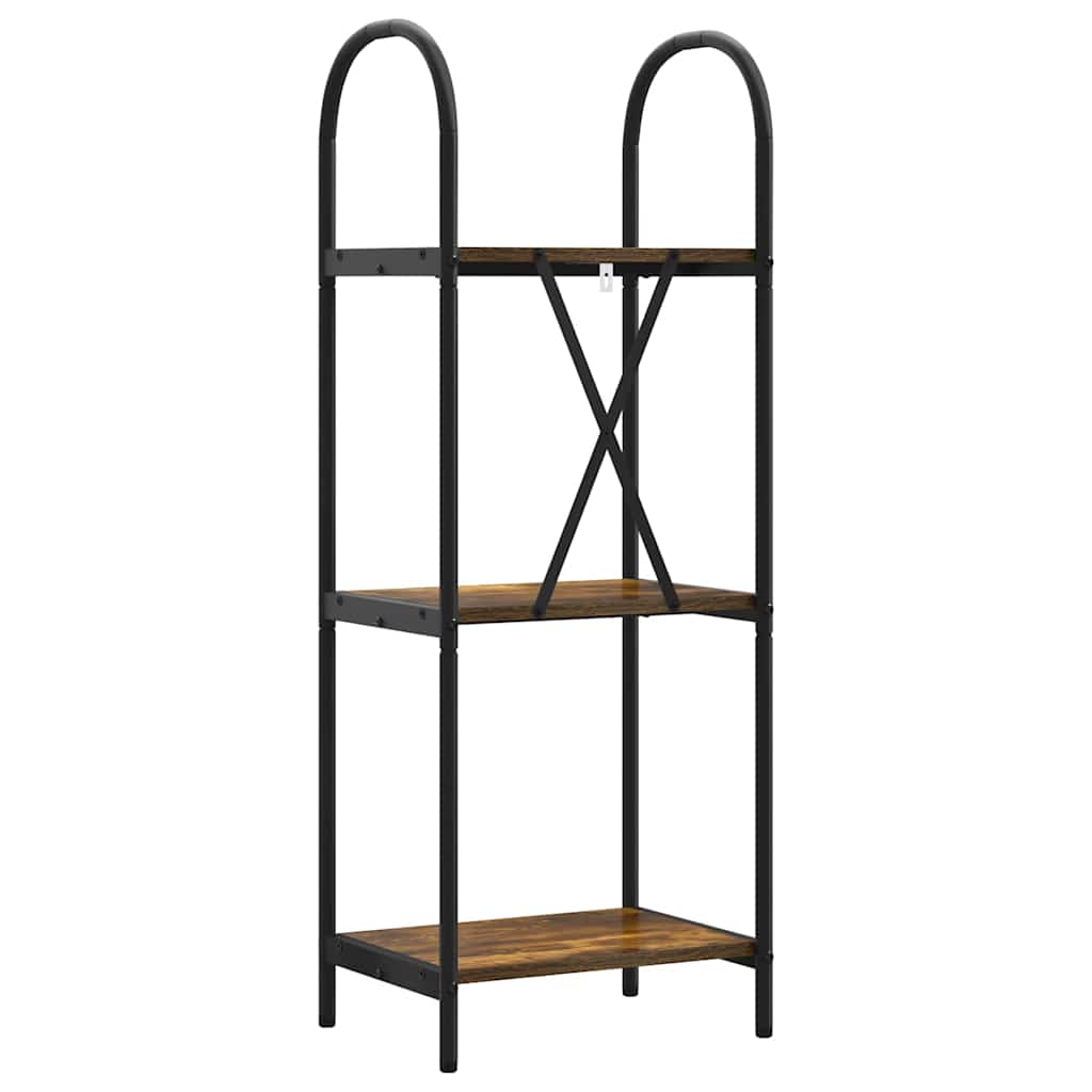 Polica Dimljeni hrast 40 x 30 x 109 cm Konstruirano drvo