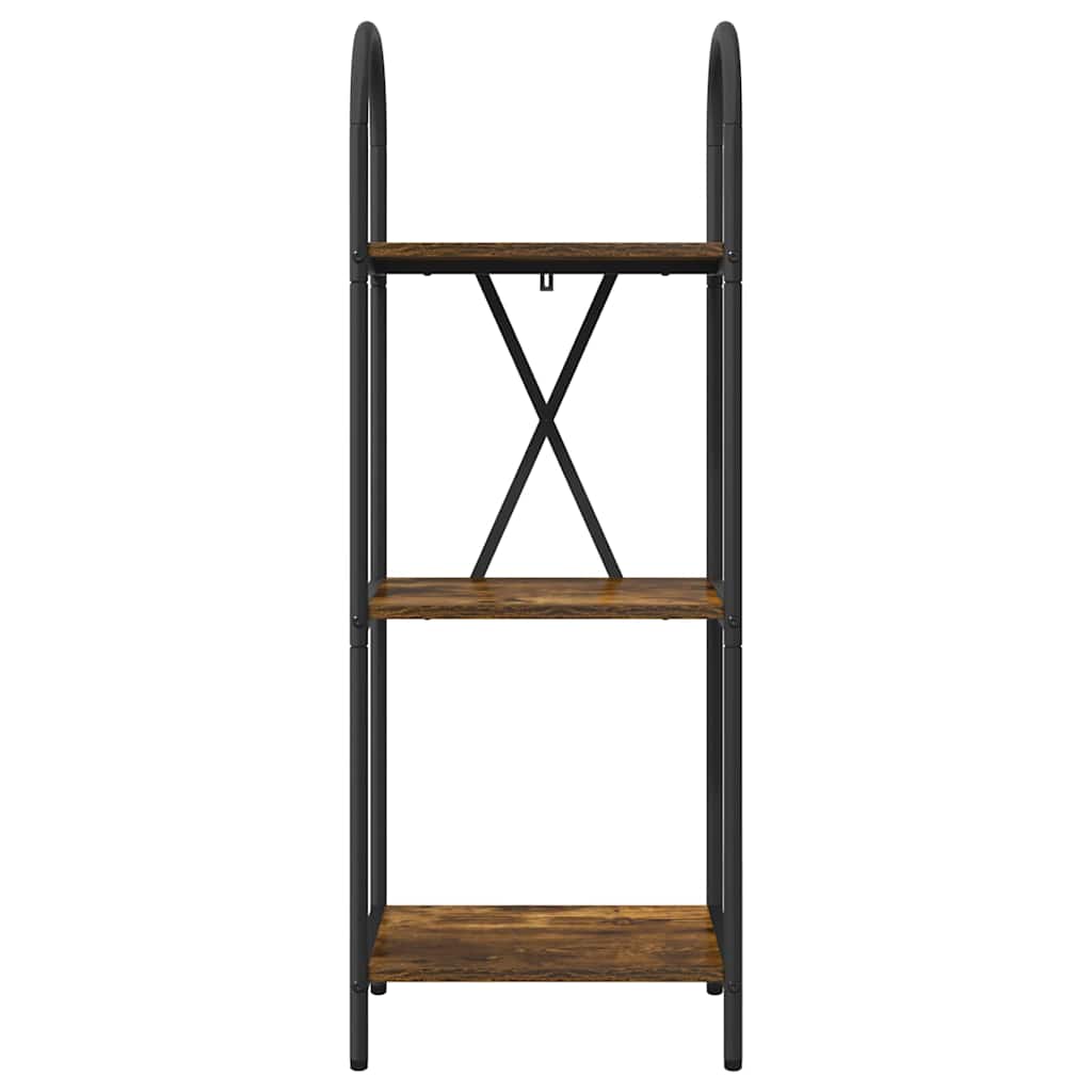 Polica Dimljeni hrast 40 x 30 x 109 cm Konstruirano drvo