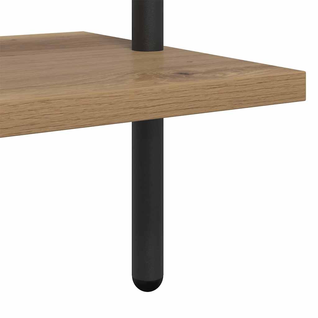 Polica Umjetnički hrast 60 x 24 x 203 cm Konstruirano drvo