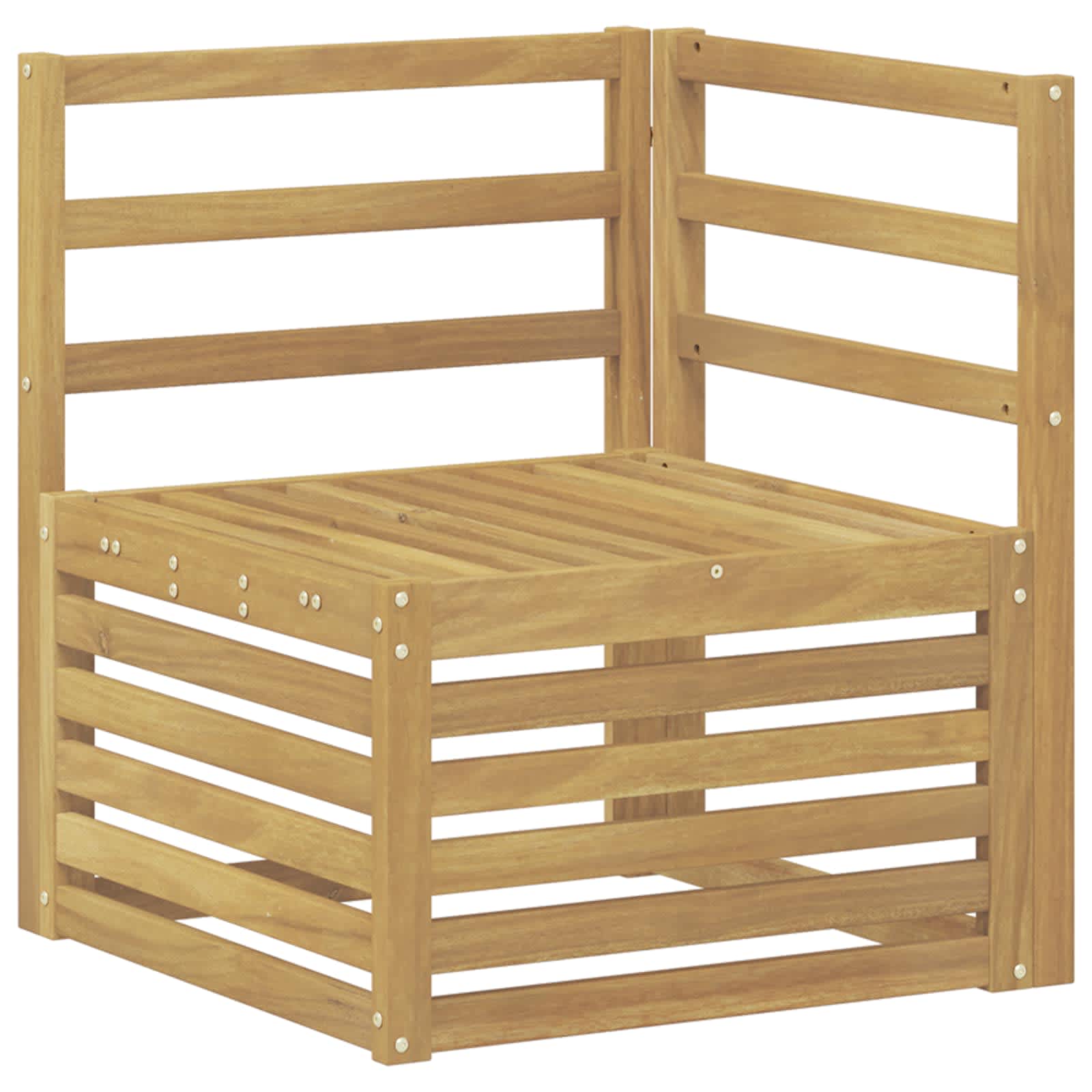 Set vanjskih sofa 6 pcs Bijela 306 x 128,5 x 73 cm