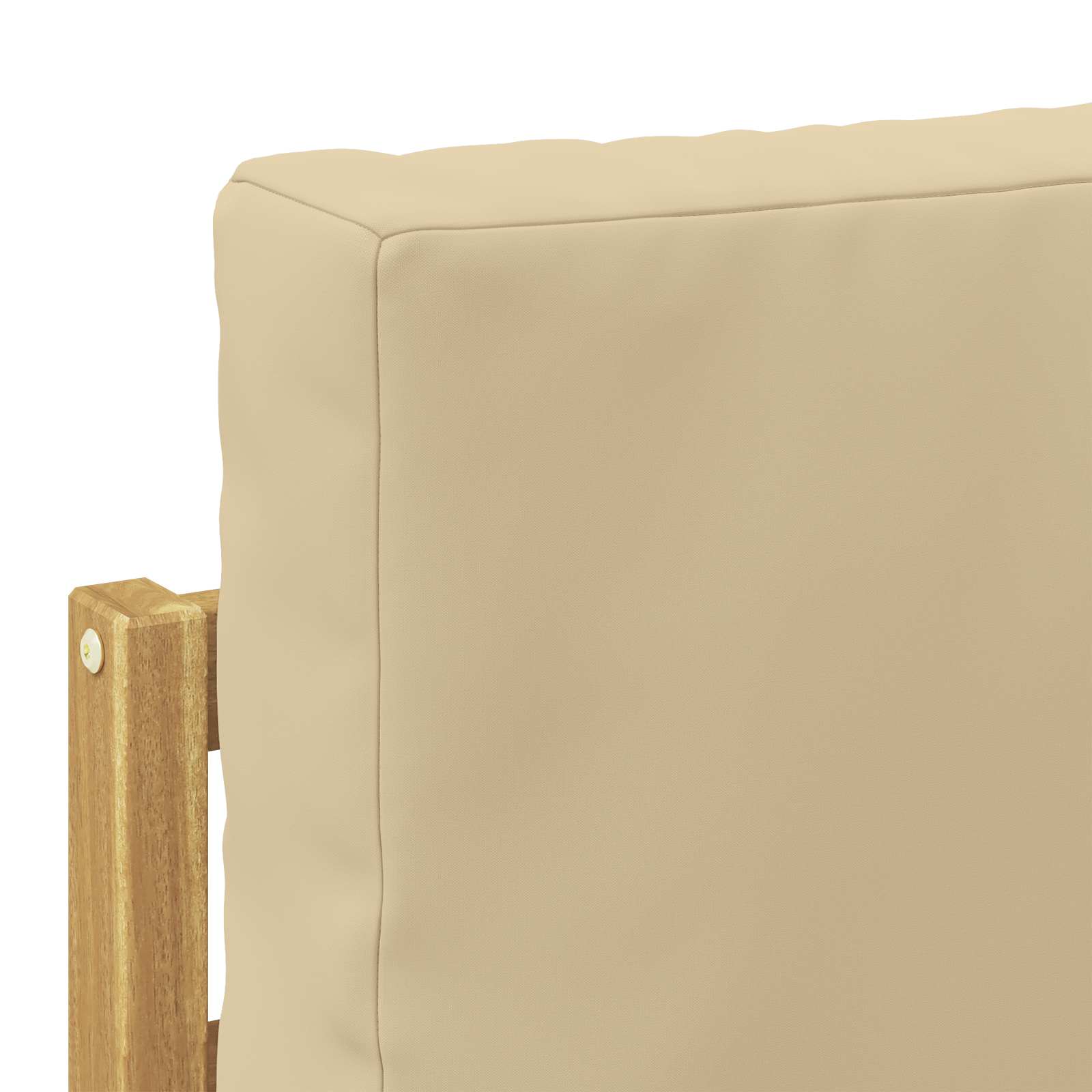 Set vanjskih sofa 6 pcs Bijela i Bež 304 x 128,5 x 73 cm