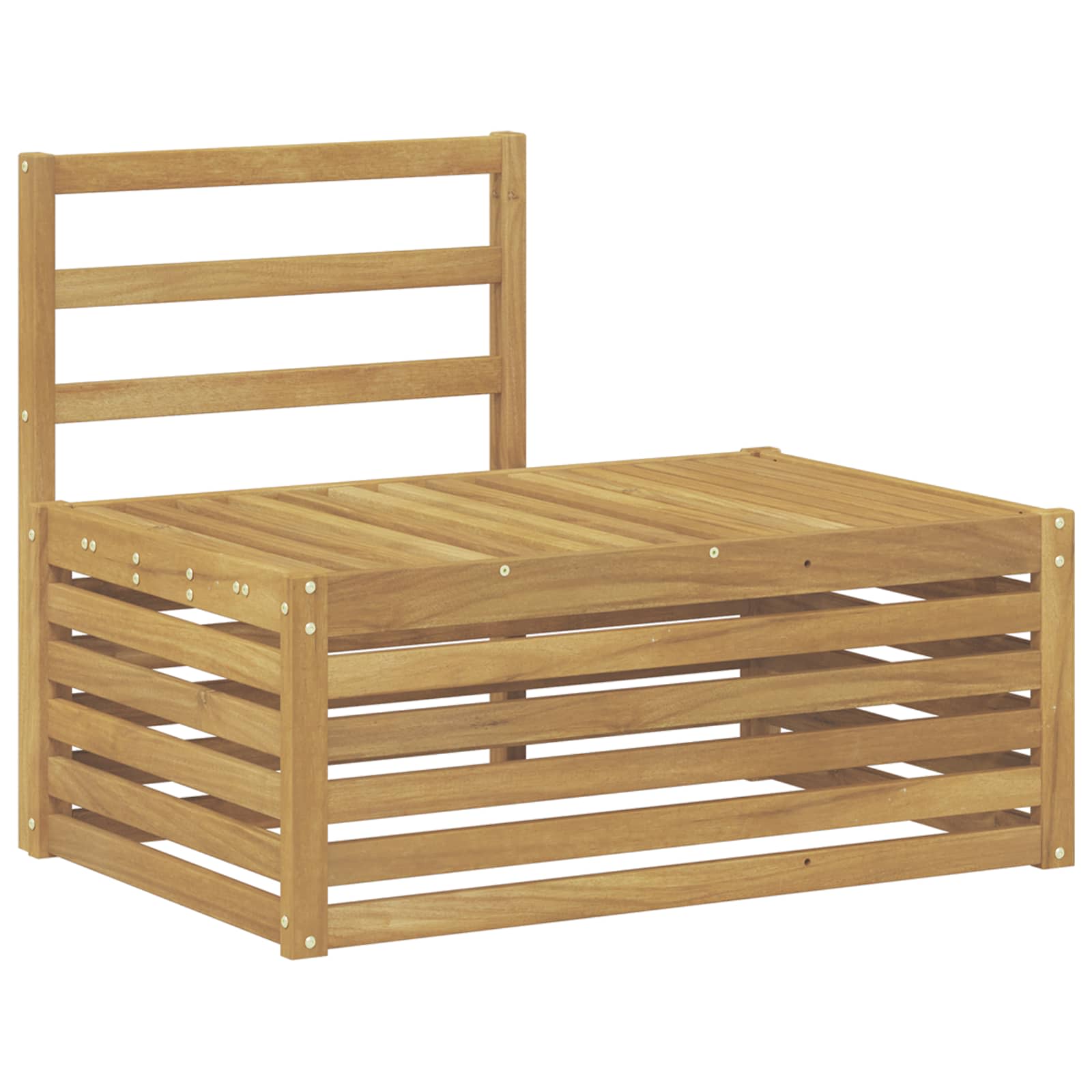 Set vanjskih sofa 6 Komad Bijela