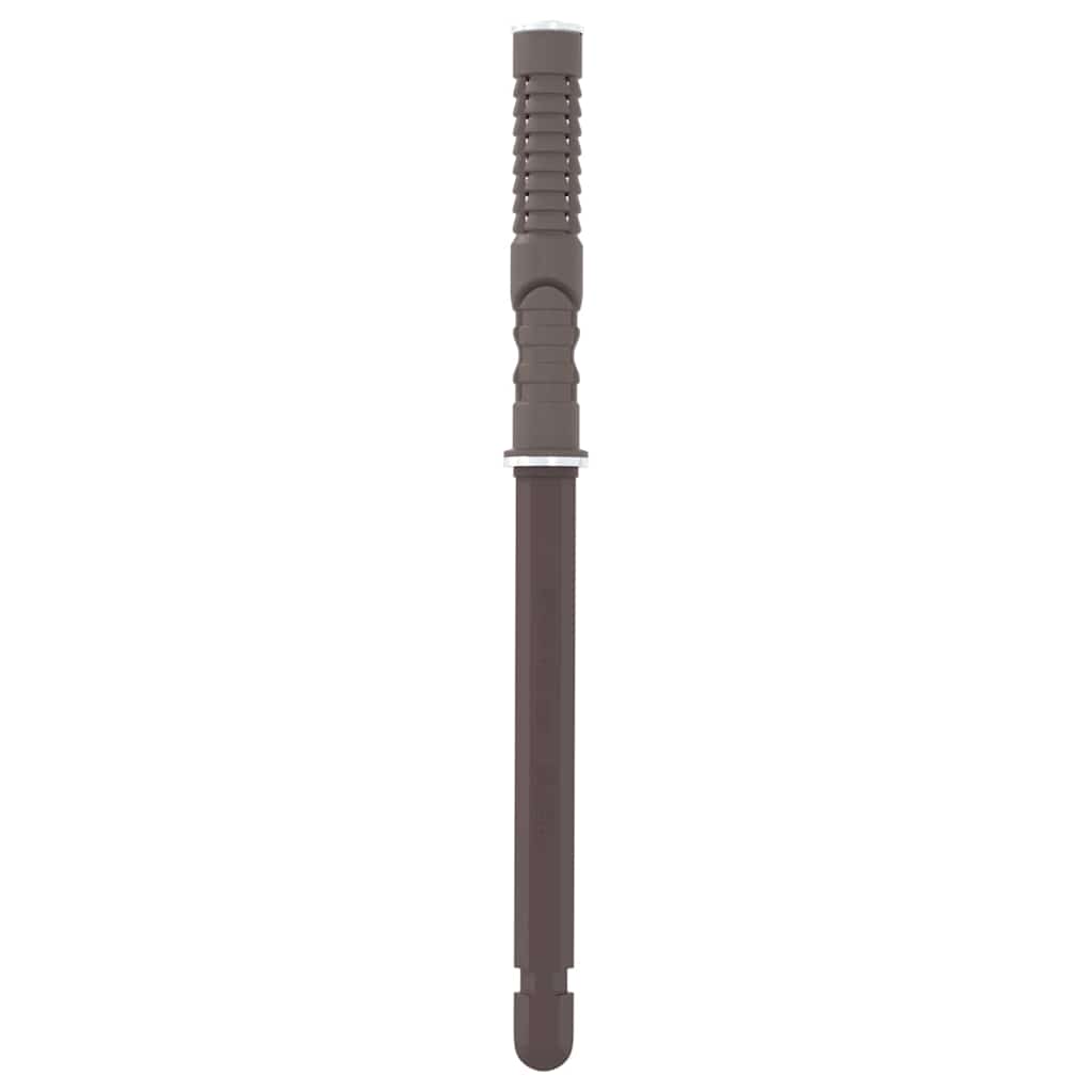 Podupirači za plutajuće police 12 pcs Bež Ø10 x 170 mm Čelik