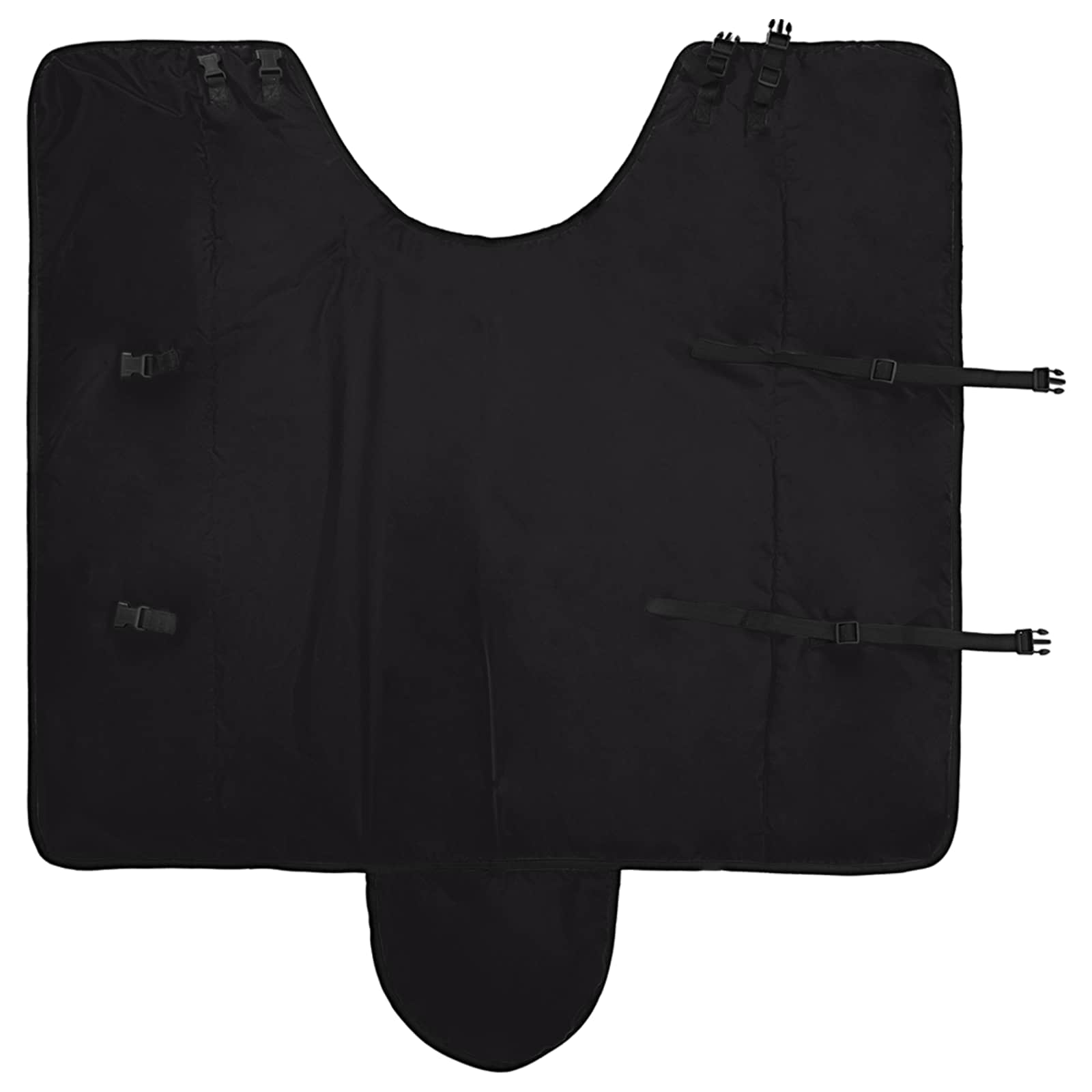 Pokrivač za konje Tamno zelena i crna 135 cm Poliester