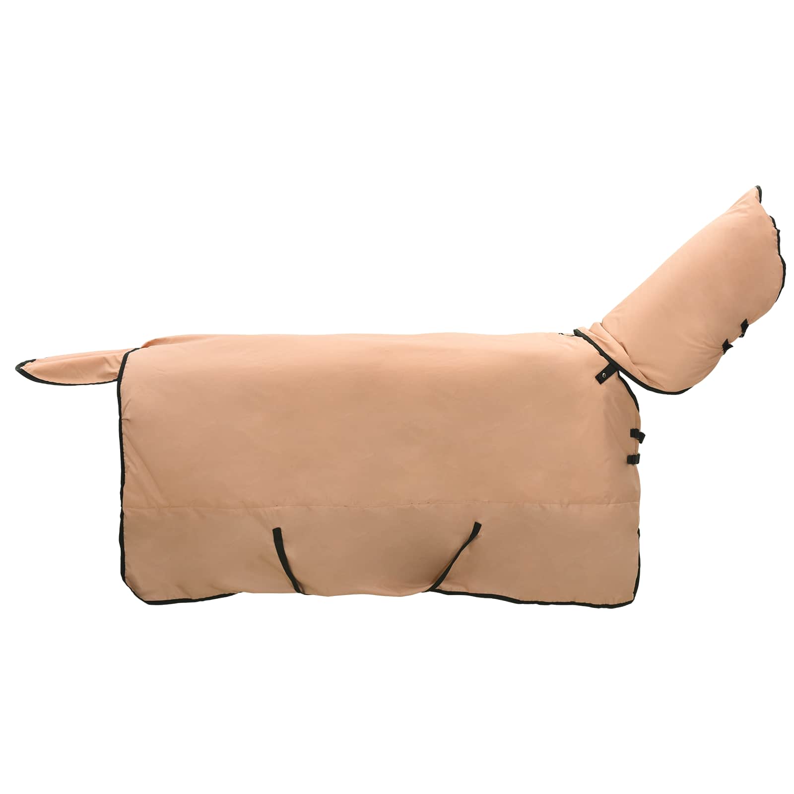 Pokrivač za konje Boja cappuccina 155 cm Poliester
