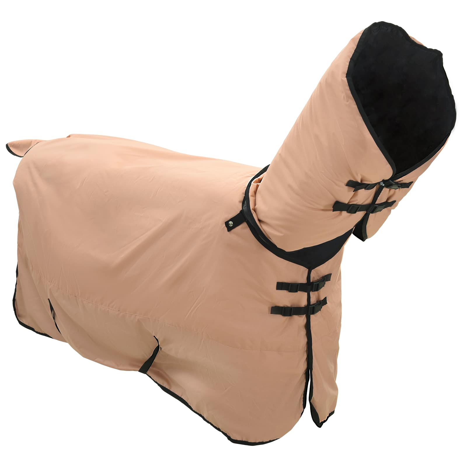 Pokrivač za konje Boja cappuccina 155 cm Poliester
