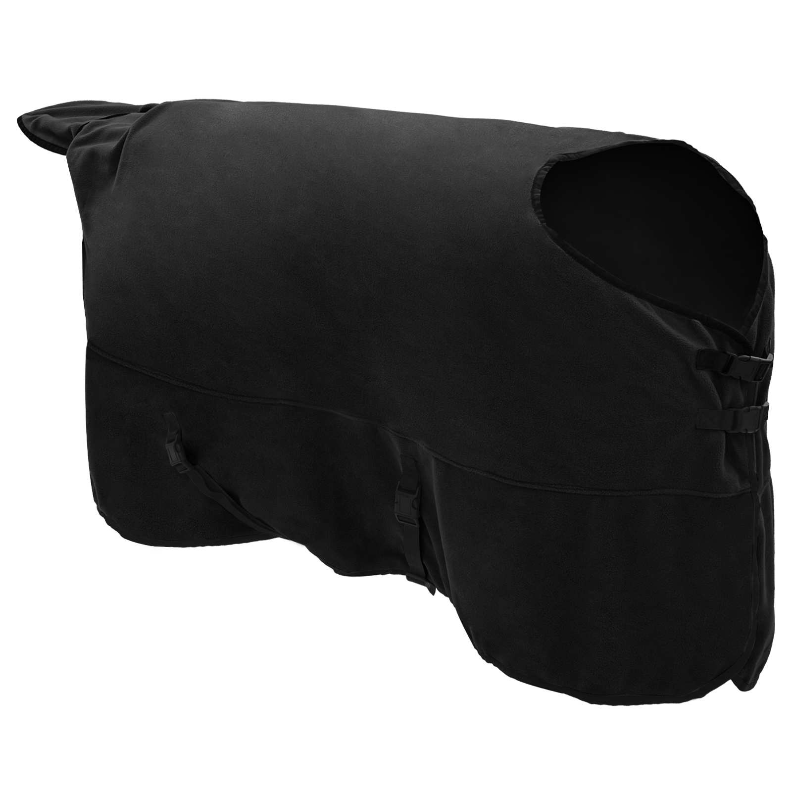 Pokrivač za konje Crna 125 cm Poliester