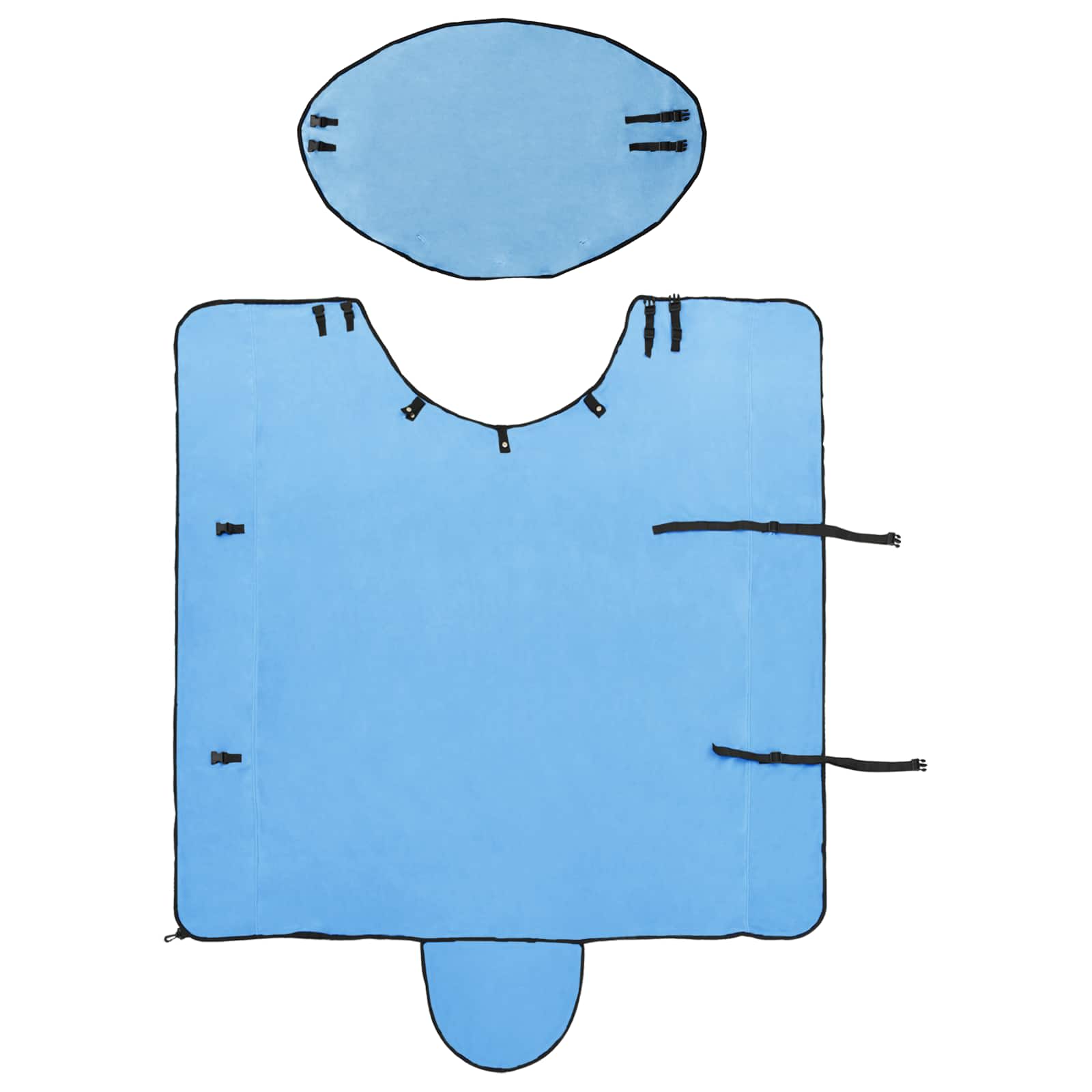 Pokrivač za konje Pun Aqua 125 cm Poliester