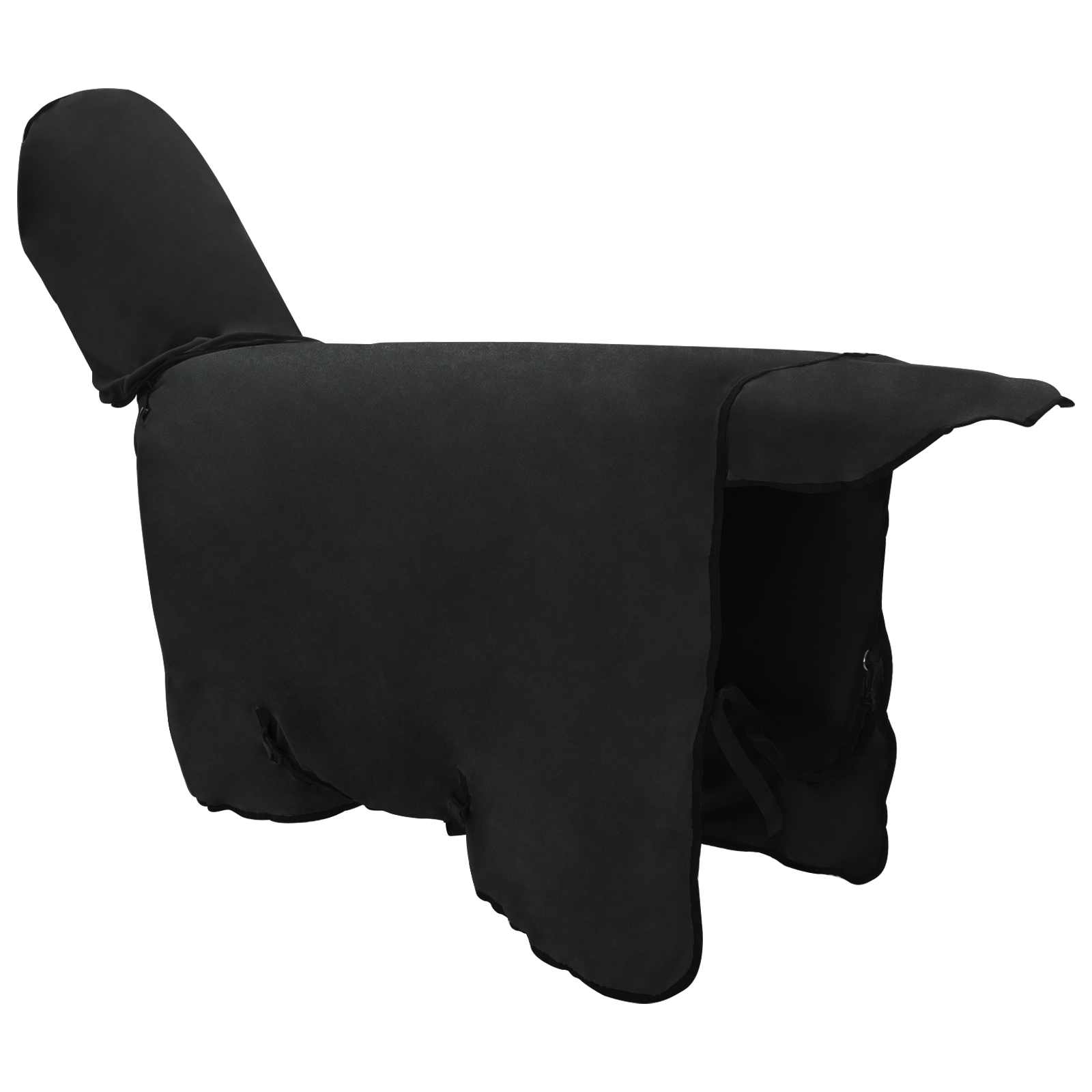 Pokrivač za konje Crna 85 cm Poliester