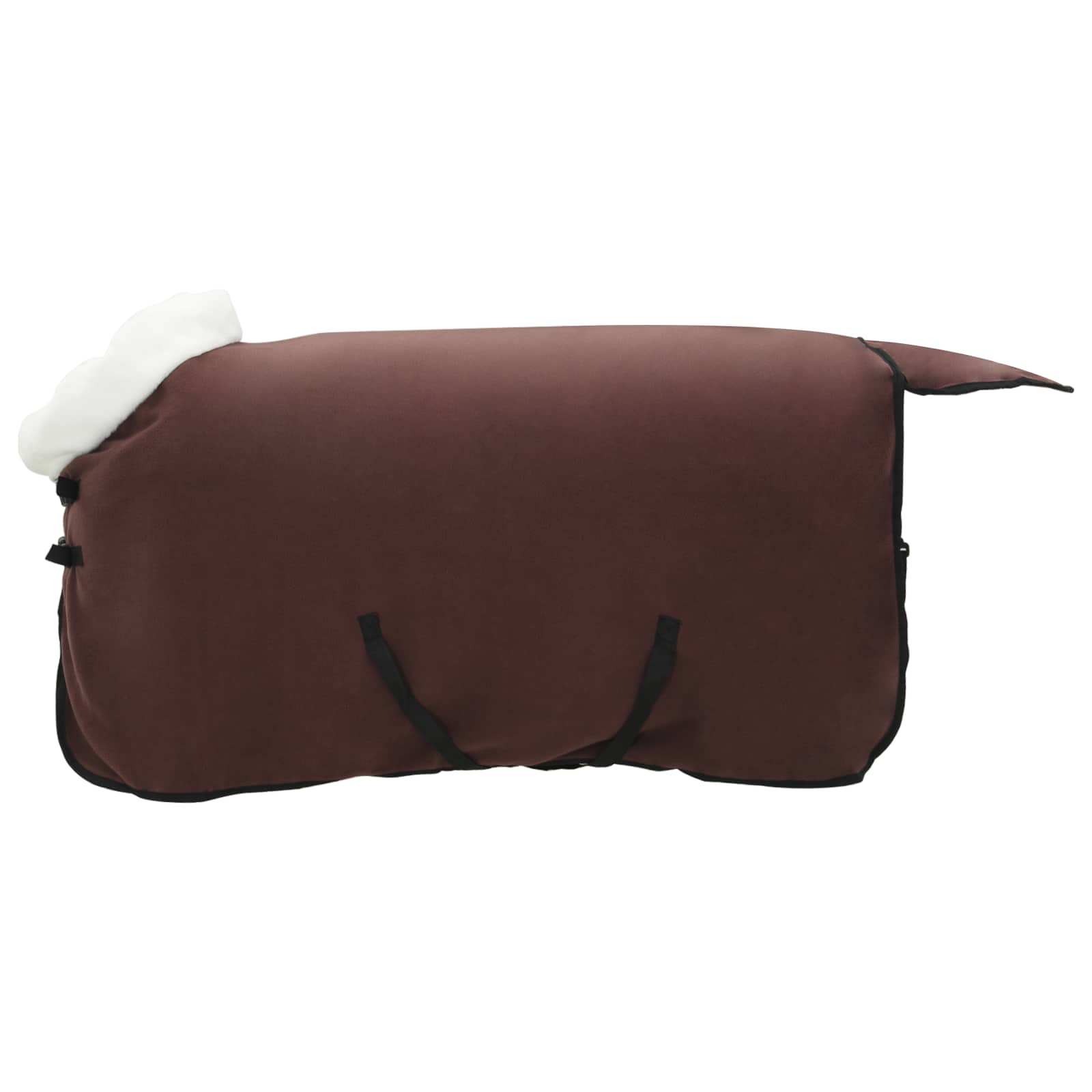 Pokrivač za konje Puni tamnosmeđi 105 cm Polartec