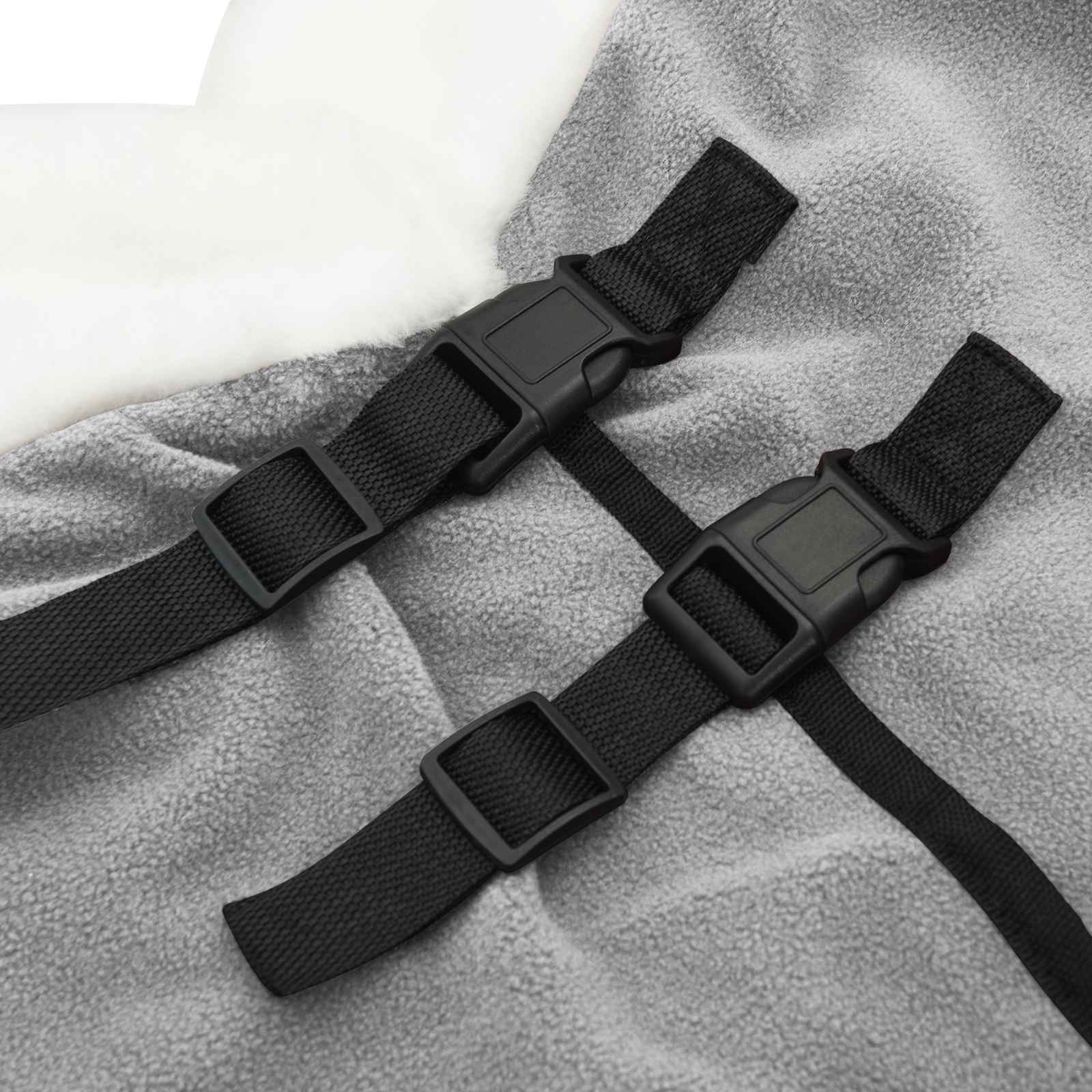 Pokrivač za konje Svijetlo siva 75 cm Polartec
