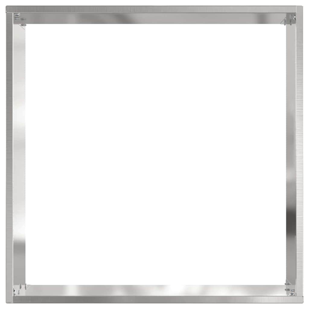Ograda oko Travnjaka 6 pcs Srebrno 40 x 40 x 13 cm