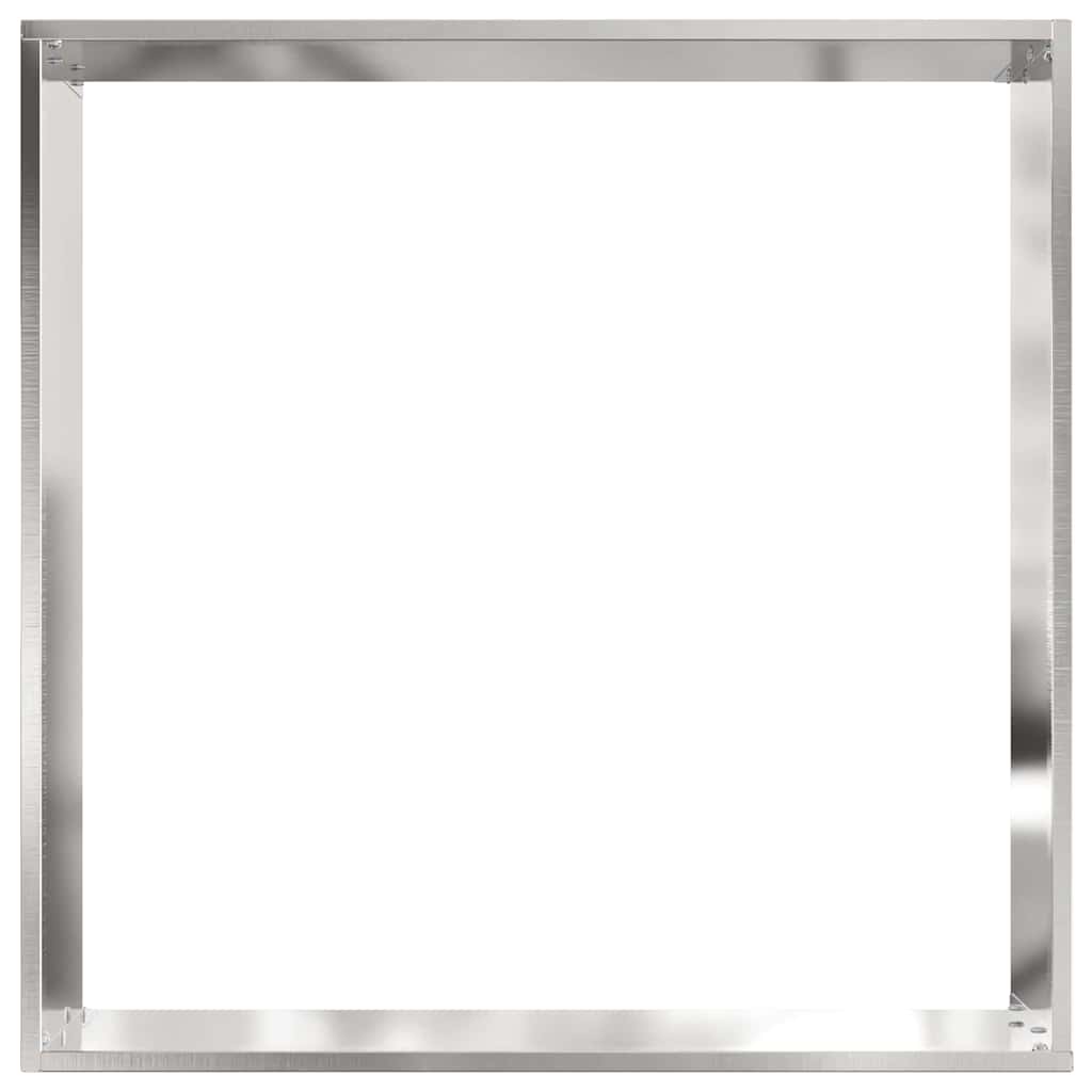 Ograda oko Travnjaka 6 pcs Srebrno 50 x 50 x 13 cm