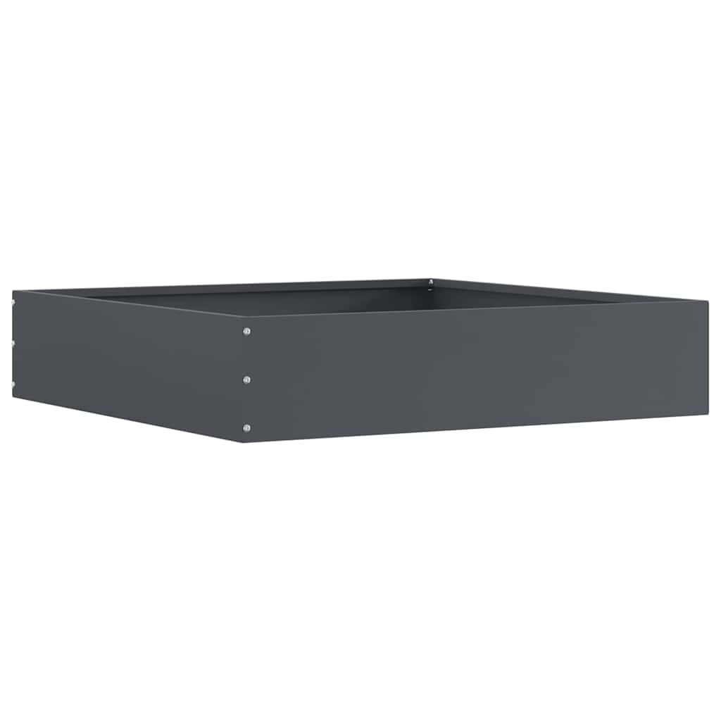 Ograda oko Travnjaka 6 pcs Antracit 60 x 60 x 13 cm Čelik