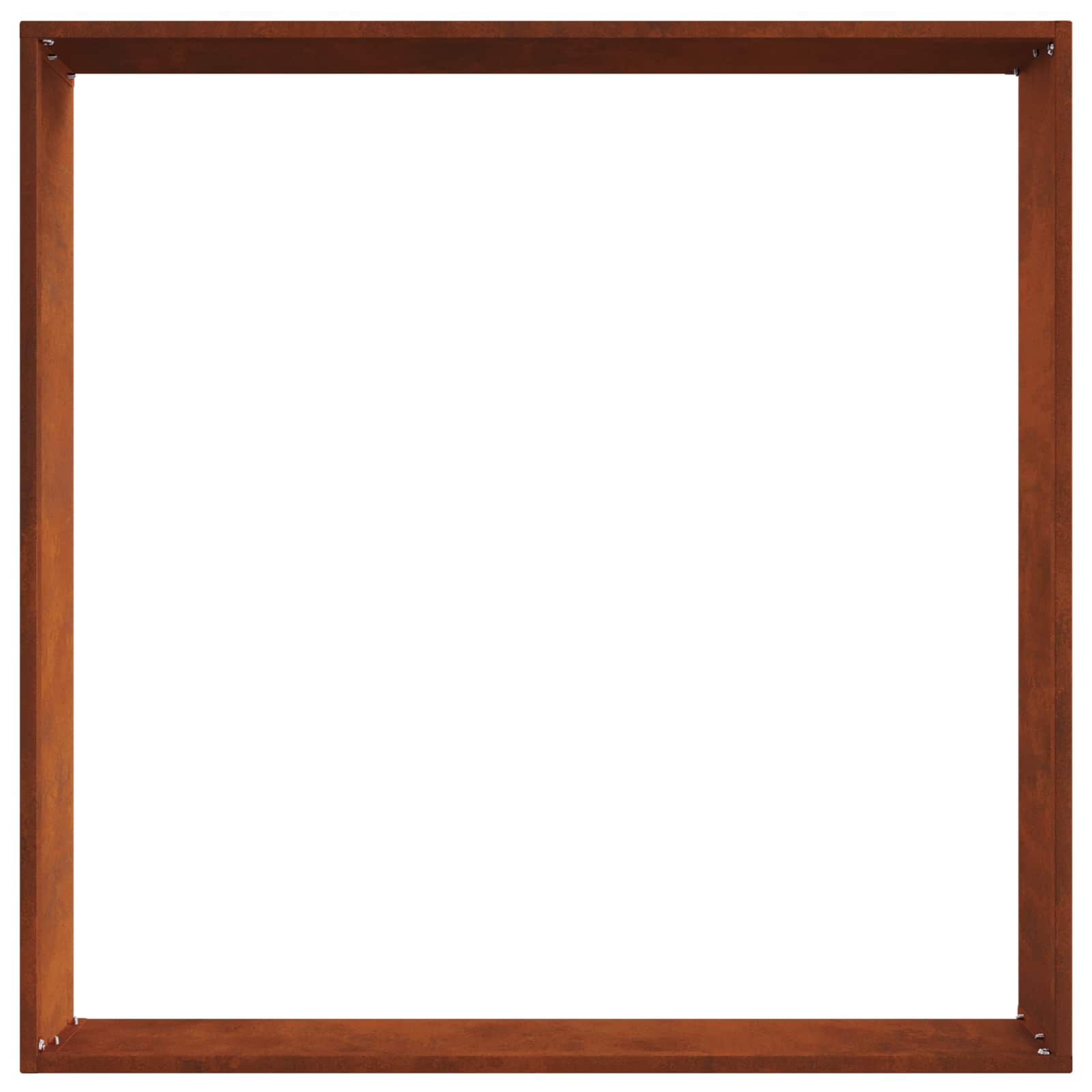 Ograda oko Travnjaka 6 pcs Rđa 60 x 60 x 13 cm