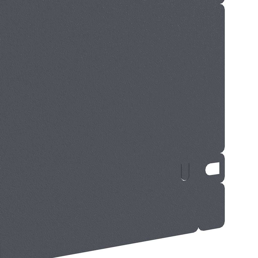 Rubnjaci za travnjak 20 pcs Antracit 103 x 0,05 x 22 cm Čelik