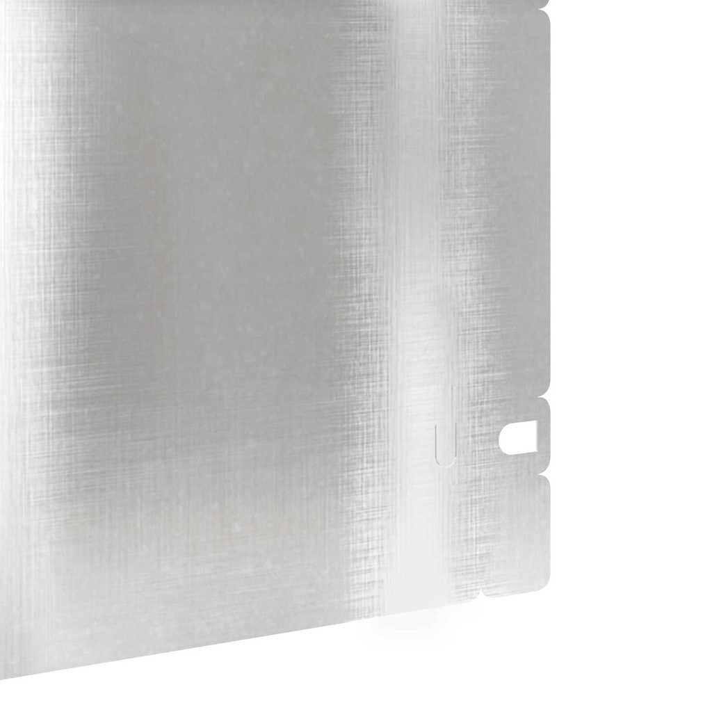 Rubnjaci za travnjak 10 pcs Srebrno 103 x 0,05 x 22 cm