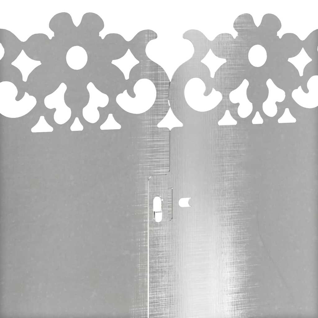 Rubnjaci za travnjak 20 pcs Srebrno 103 x 0,05 x 22 cm