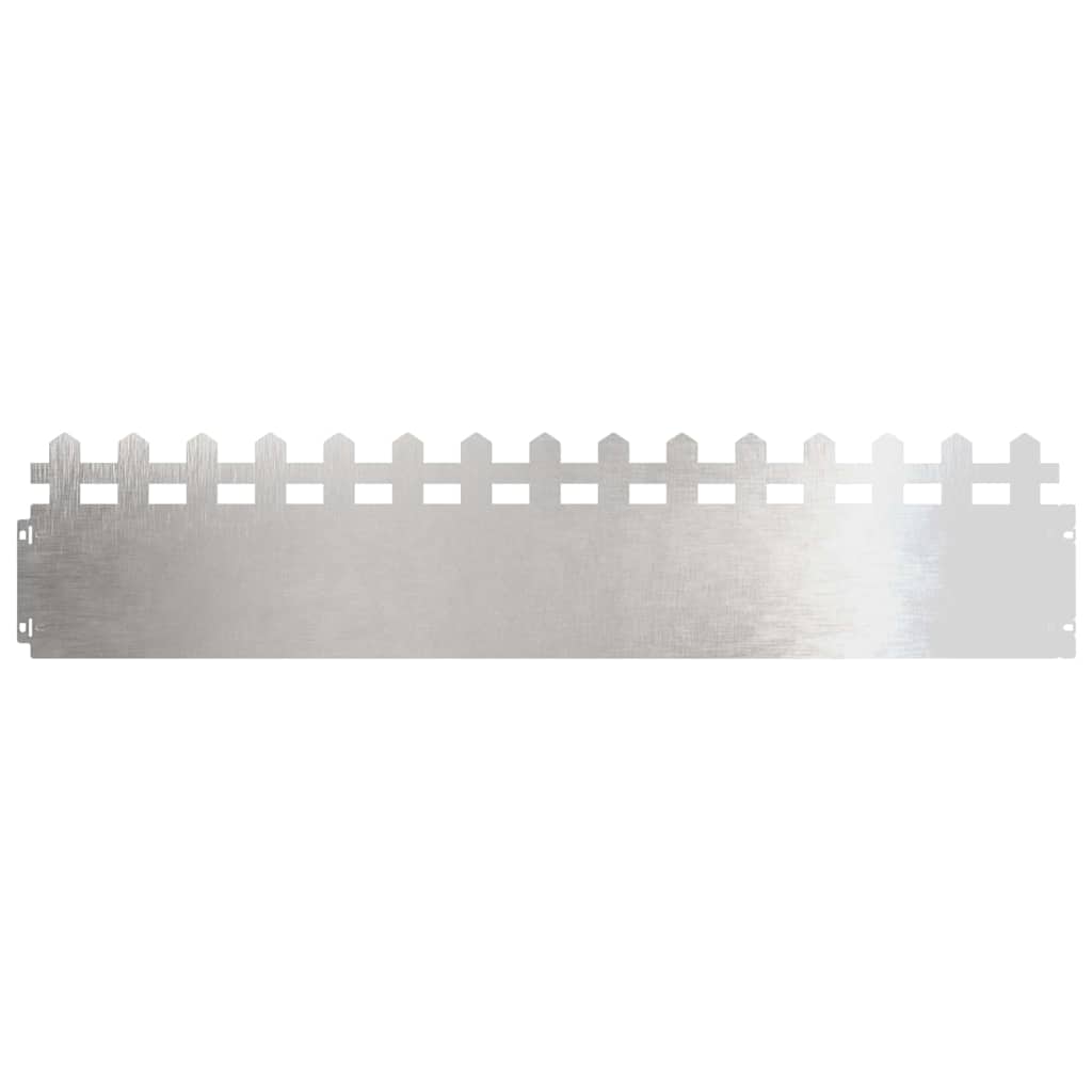 Rubnjaci za travnjak 30 pcs Srebrno 103 x 0,05 x 22 cm