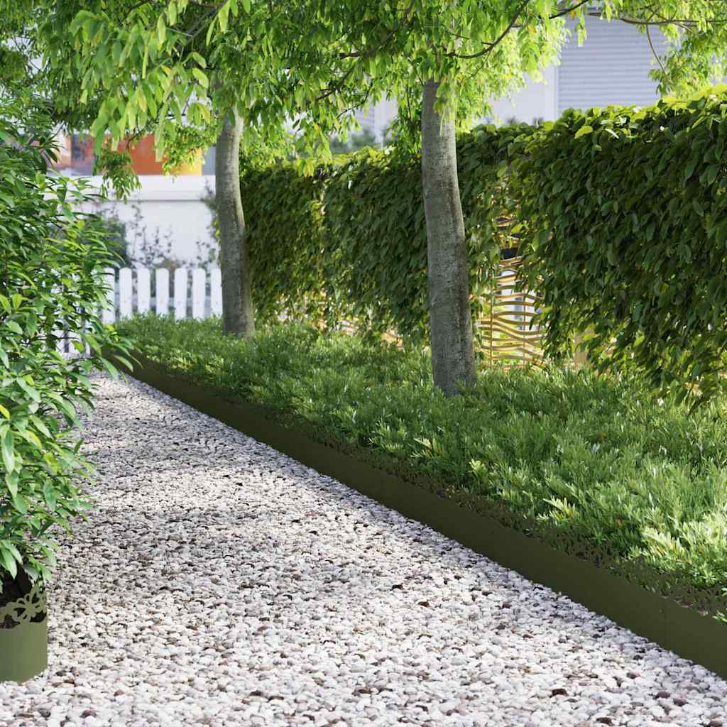 Rubnjaci za travnjak 20 pcs Maslinasto zelena
