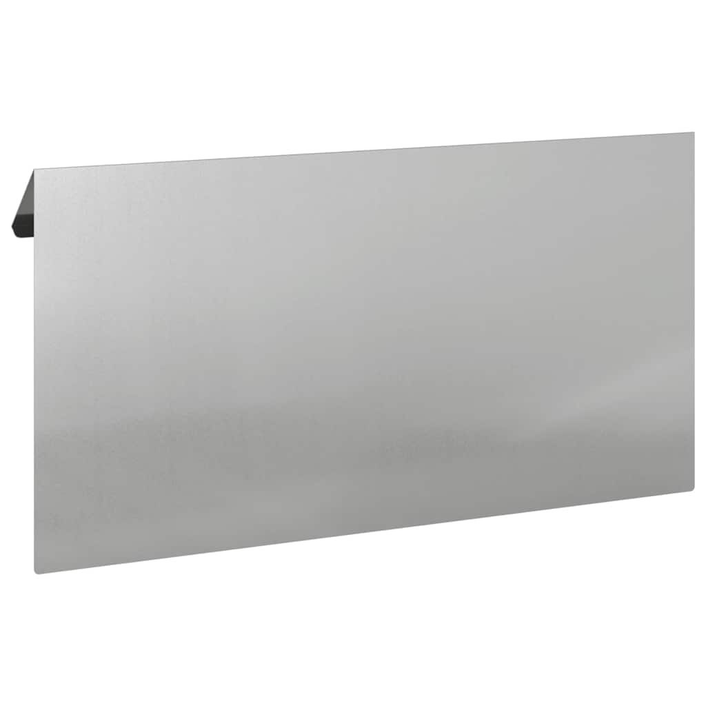 Ograda protiv puževa 16 pcs Srebrno 50 x 3,5 x 25 cm