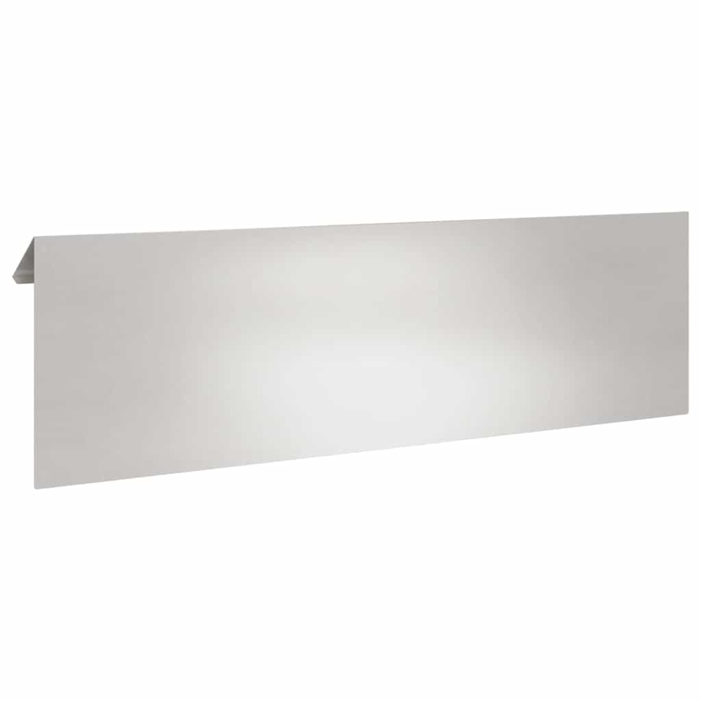 Ograda protiv puževa Srebrno 100 x 3,5 x 25 cm Nehrđajući čelik