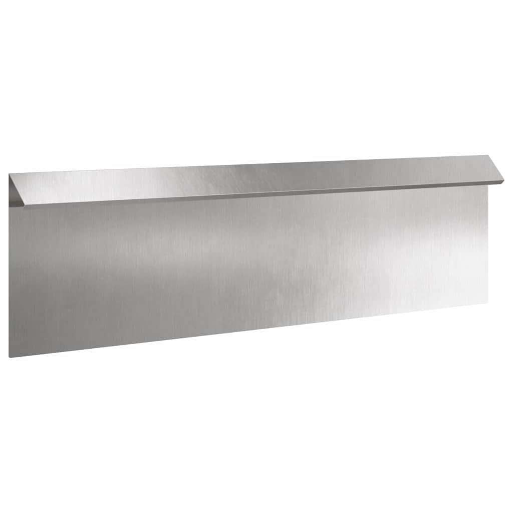 Ograda protiv puževa 16 pcs Srebrno 100 x 3,5 x 25 cm