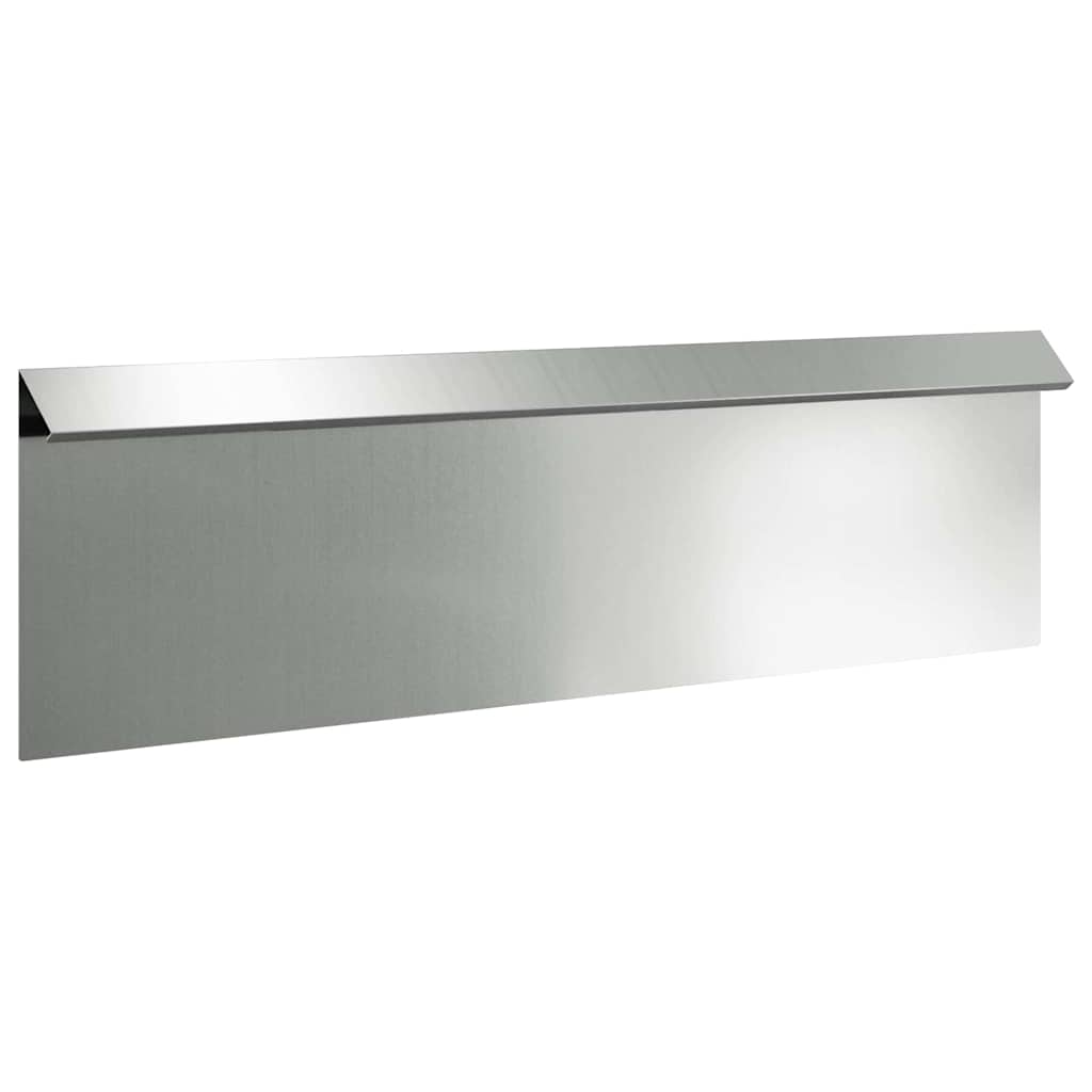 Ograda protiv puževa Srebrno 100 x 3,5 x 25 cm Cinkani čelik