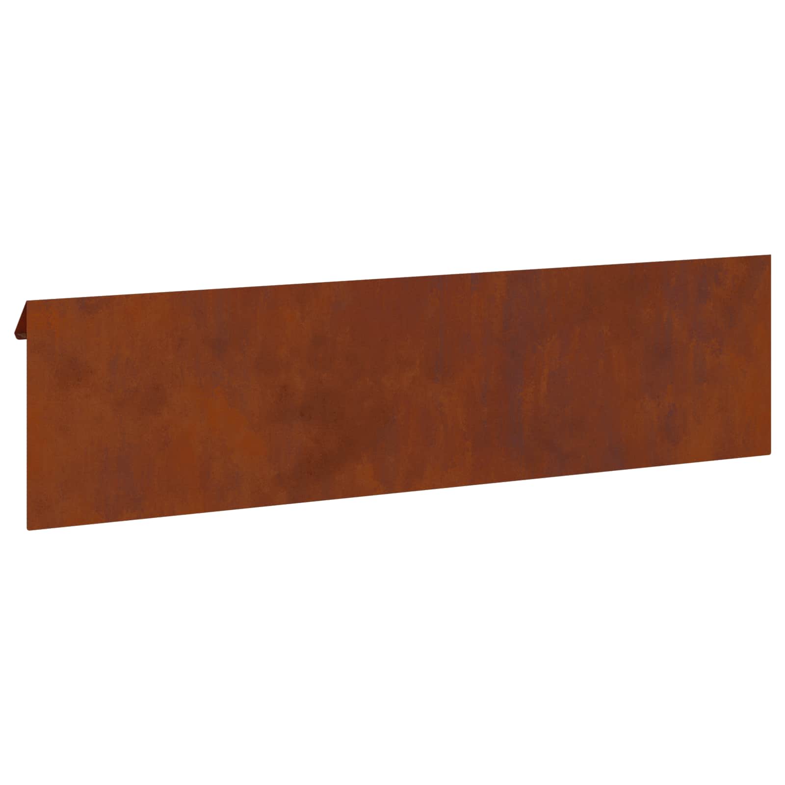 Ograda protiv puževa 16 pcs Rđa 100 x 3,5 x 25 cm