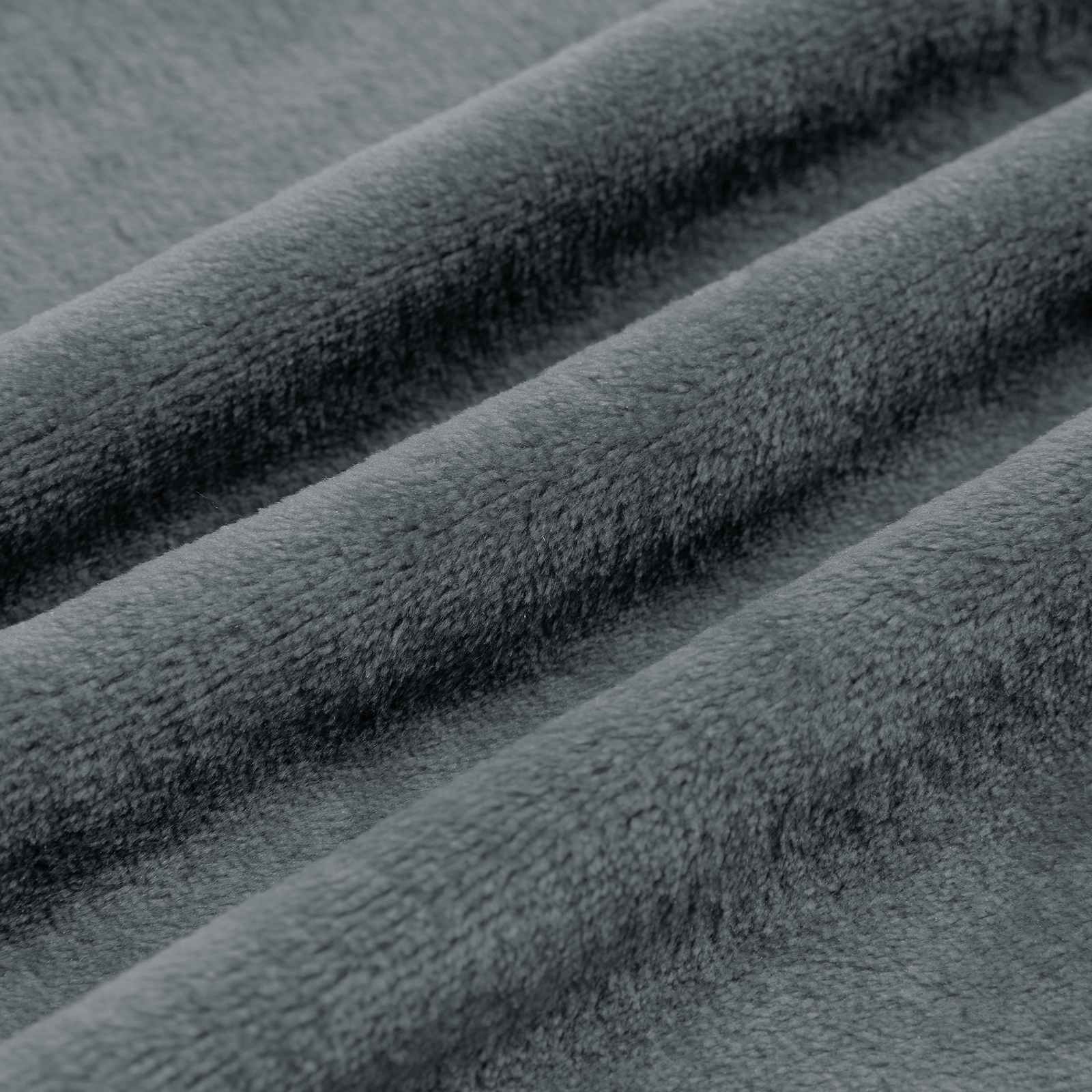 Pokrivači za bacanje 6 pcs Tamno siva 150 x 200 cm Runo