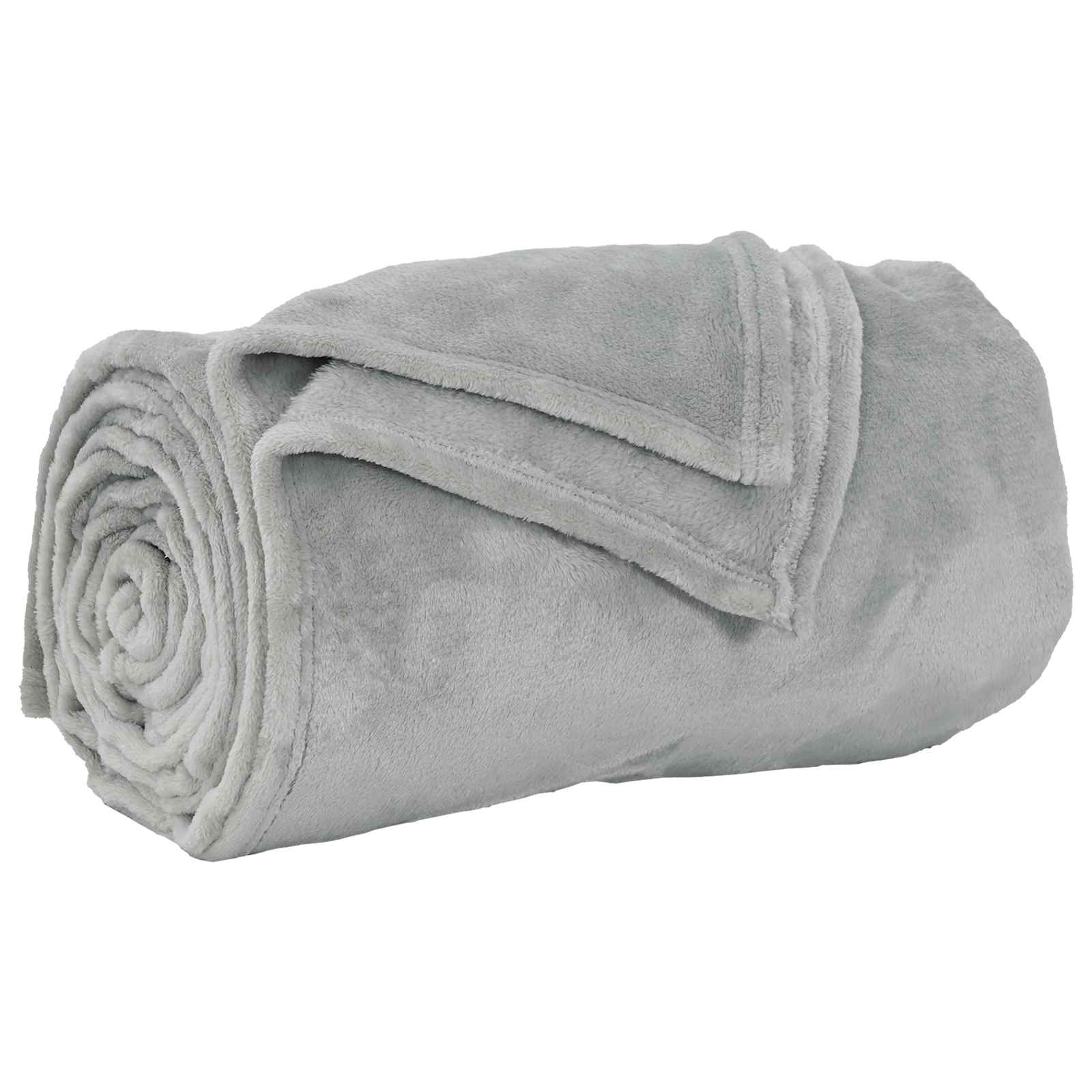 Pokrivači za bacanje 6 pcs Siva 240 x 270 cm Runo