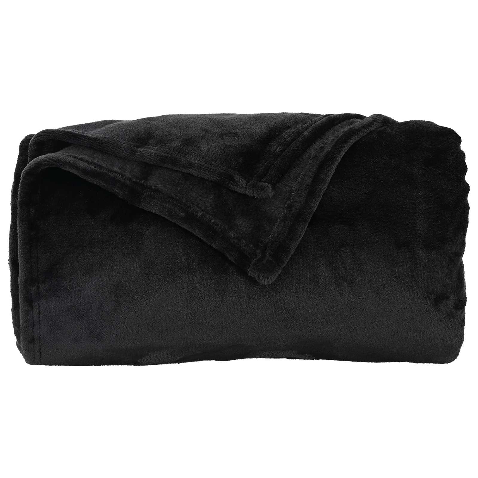 Pokrivači za bacanje 6 pcs Crna 220 x 240 cm Runo