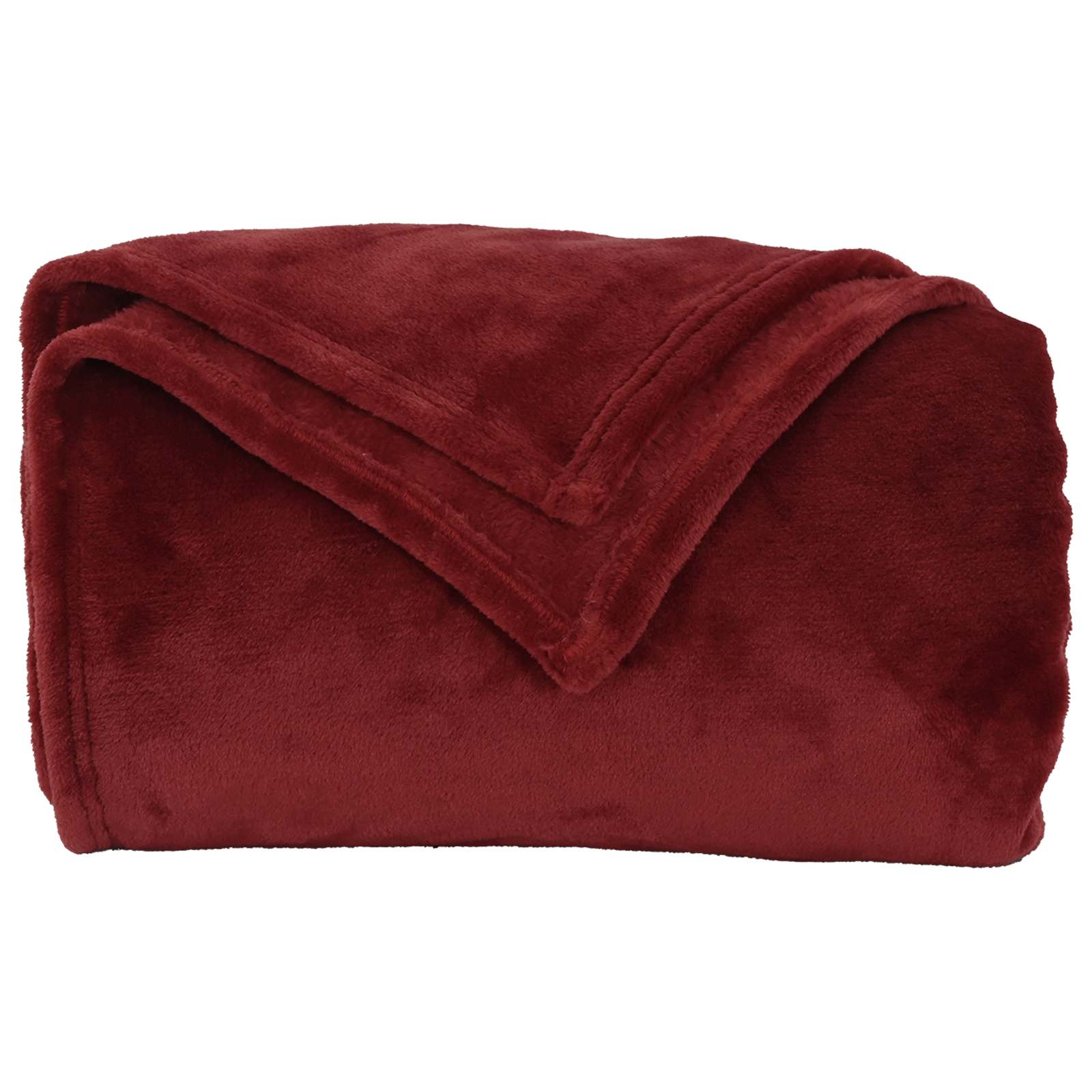 Pokrivači za bacanje 6 pcs Bordeaux Crvena 220 x 240 cm Runo