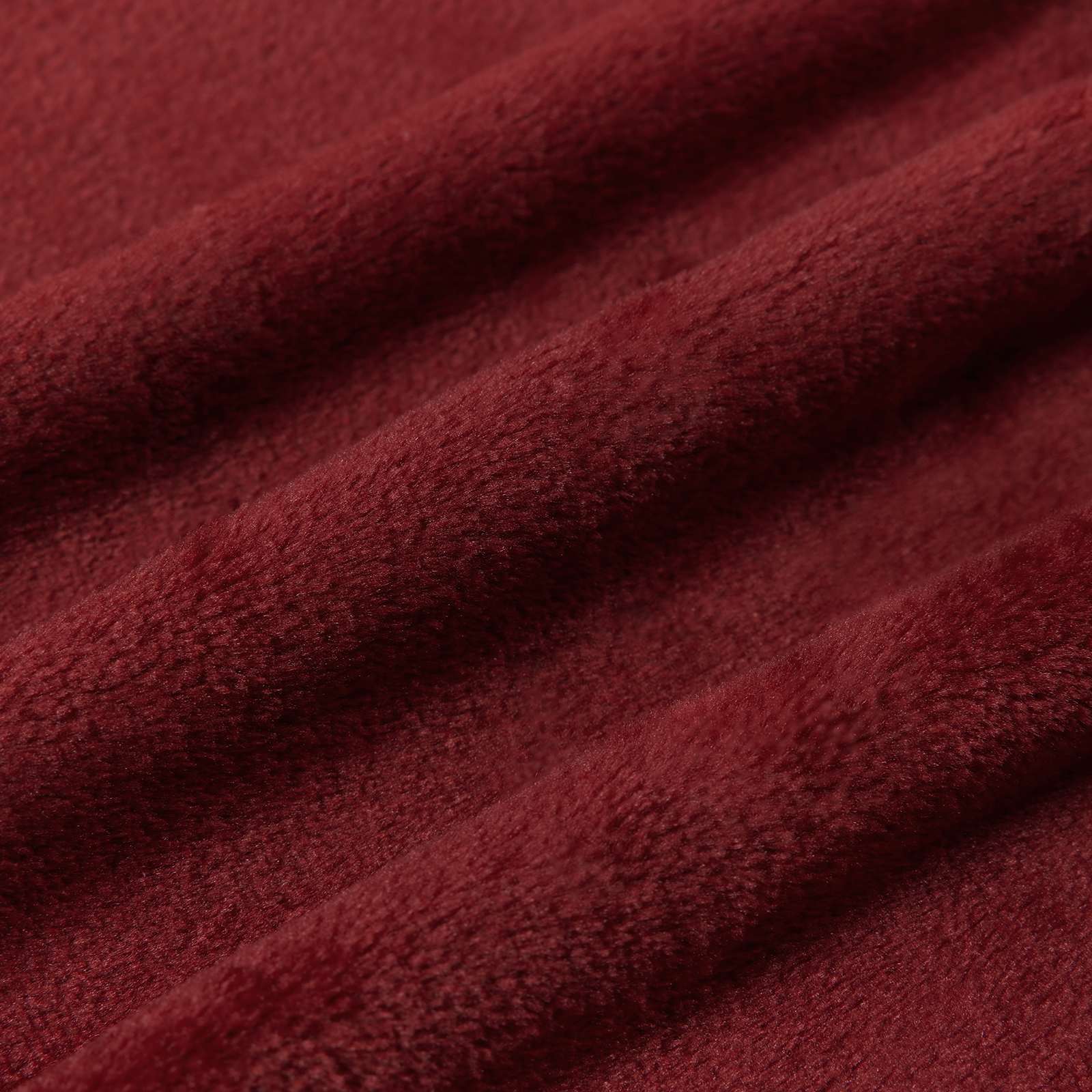 Pokrivači za bacanje 6 pcs Bordeaux Crvena 240 x 270 cm Runo