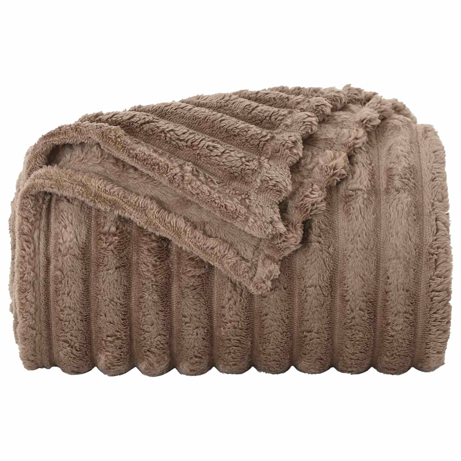 Pokrivači za bacanje 6 pcs Kamel 150 x 130 cm Runo