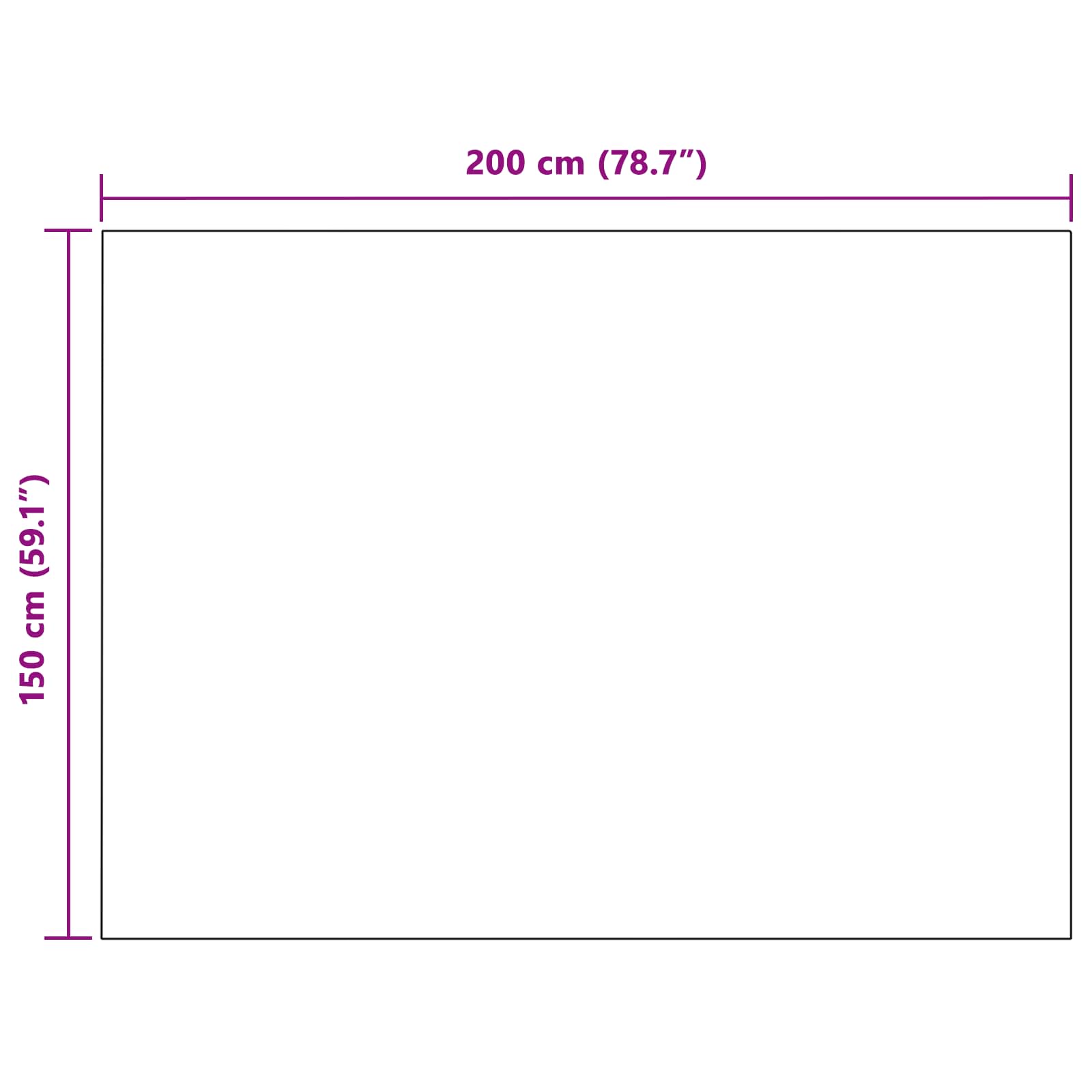 Pokrivači za bacanje 6 pcs Siva 200 x 150 cm Runo