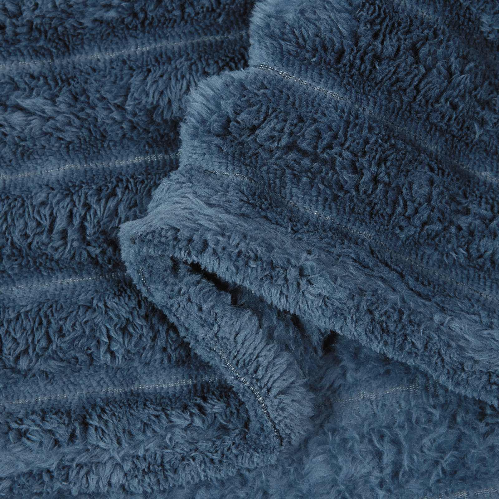 Pokrivači za bacanje 6 pcs Mornarsko plava 200 x 150 cm Runo