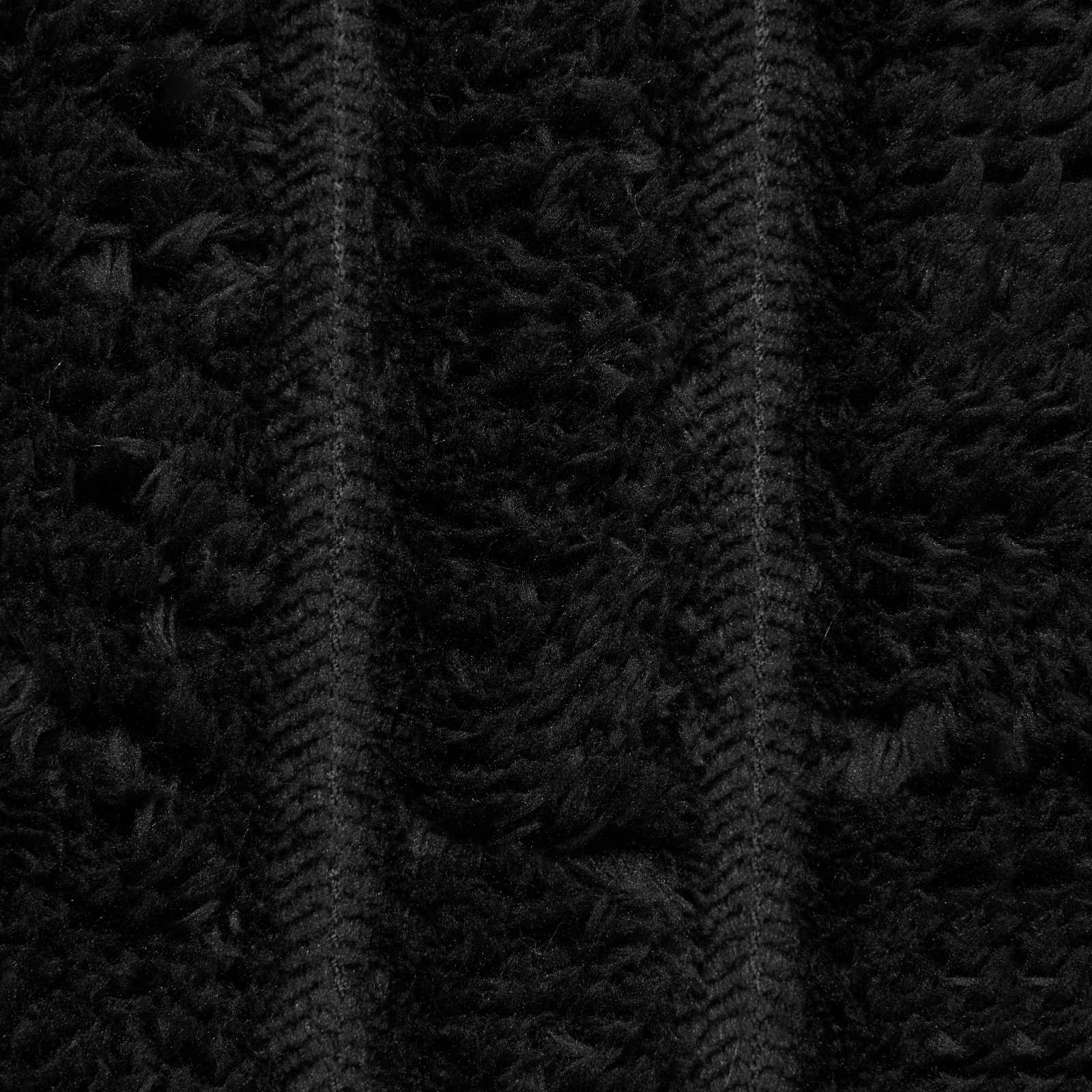 Pokrivači za bacanje 6 pcs Crna 240 x 220 cm Runo