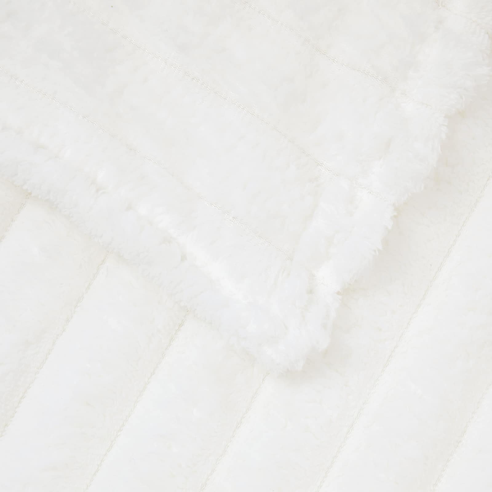 Pokrivači za bacanje 6 pcs Bijelo 200 x 150 cm Runo