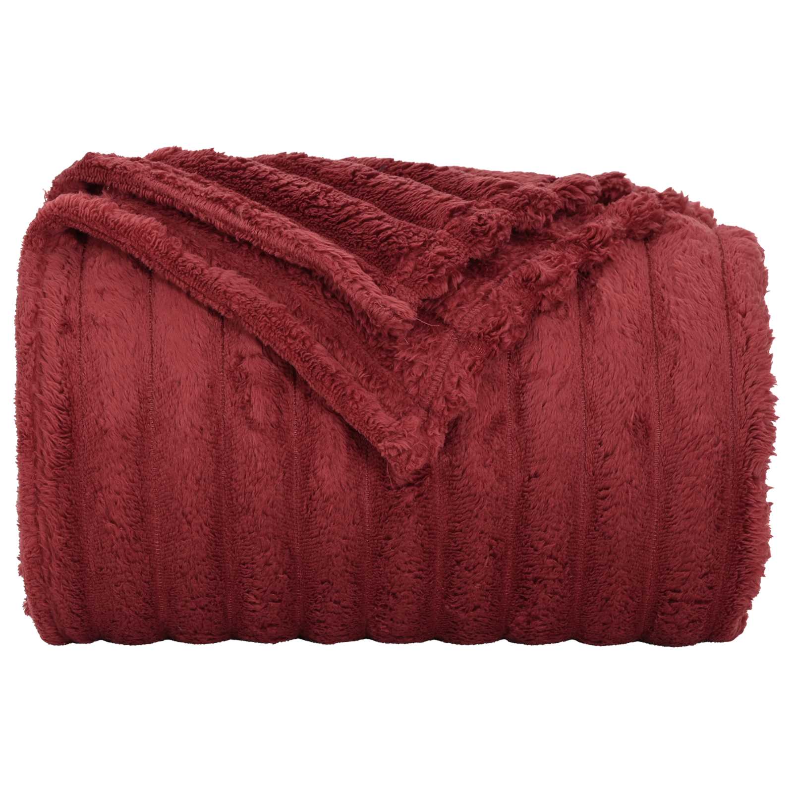 Pokrivači za bacanje 6 pcs Bordeaux Crvena 200 x 150 cm Runo