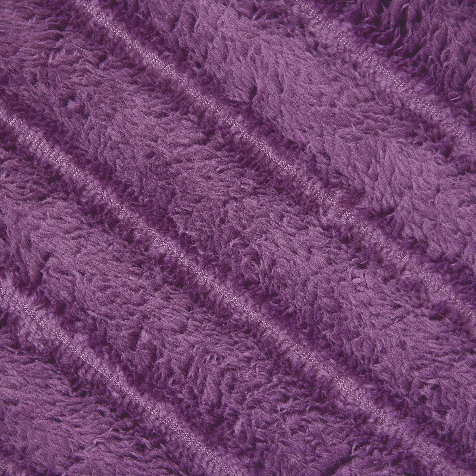 Pokrivači za bacanje 6 pcs Ljubičasta 200 x 150 cm Runo