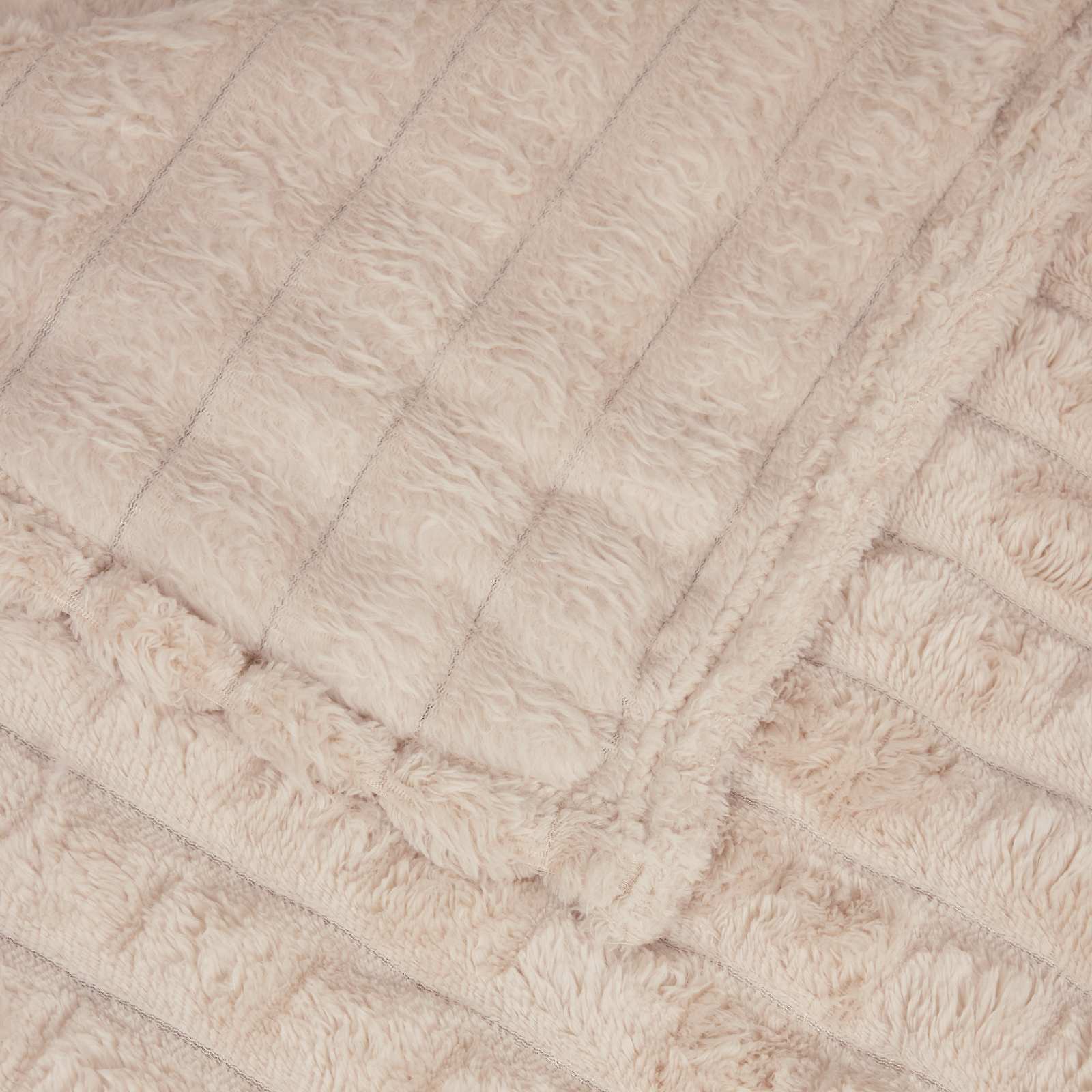 Pokrivači za bacanje 6 pcs Bež 150 x 130 cm Runo