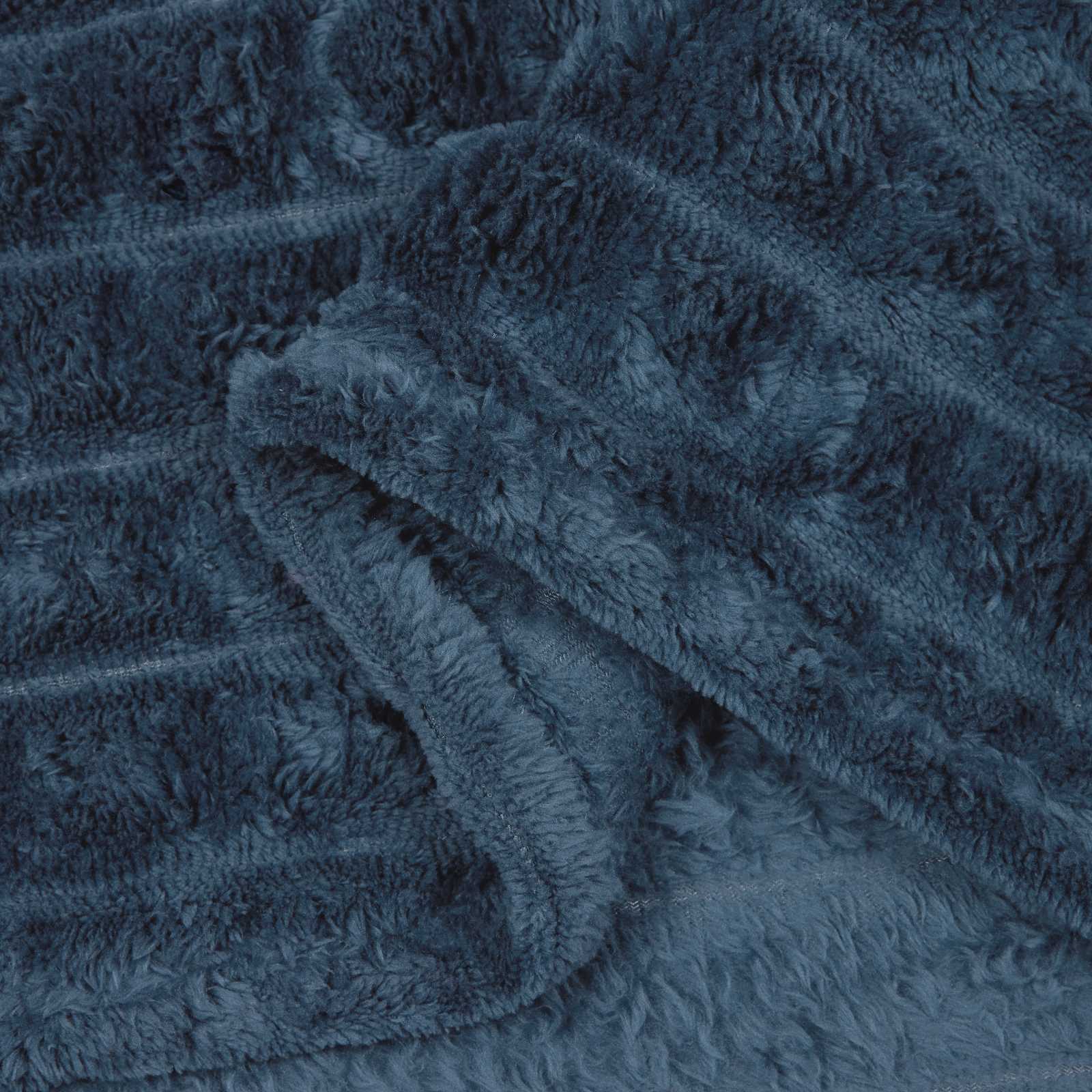 Pokrivači za bacanje 6 pcs Mornarsko plava 150 x 130 cm Runo