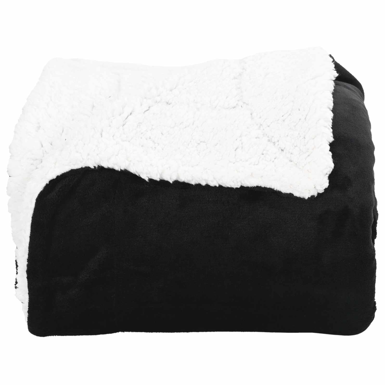 Pokrivač Crna 130 x 150 cm Runo