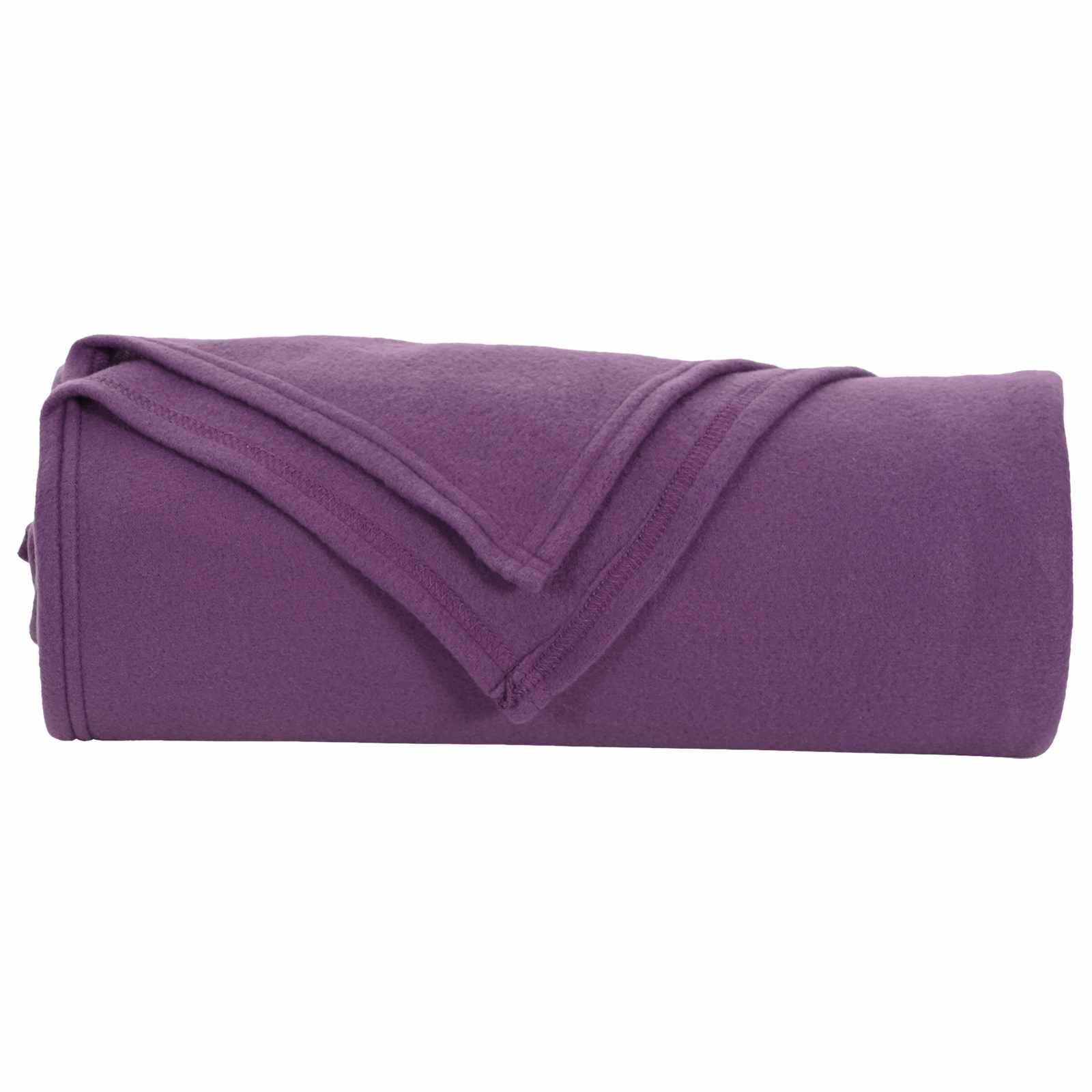 Pokrivač Ljubičasta 270 x 240 cm Runo