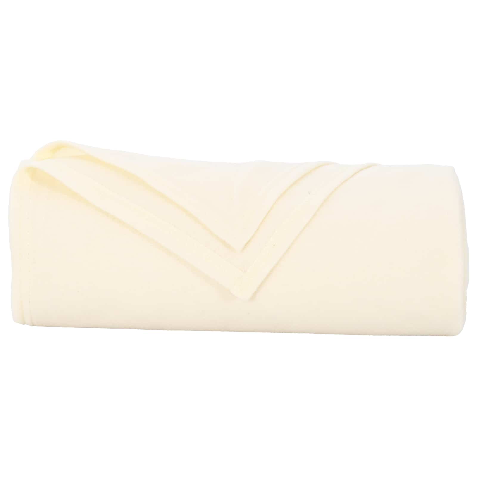 Pokrivači za bacanje 6 pcs Krema 240 x 220 cm Runo