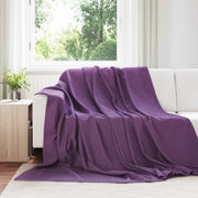 Pokrivači za bacanje 24 pcs Ljubičasta 240 x 220 cm Runo