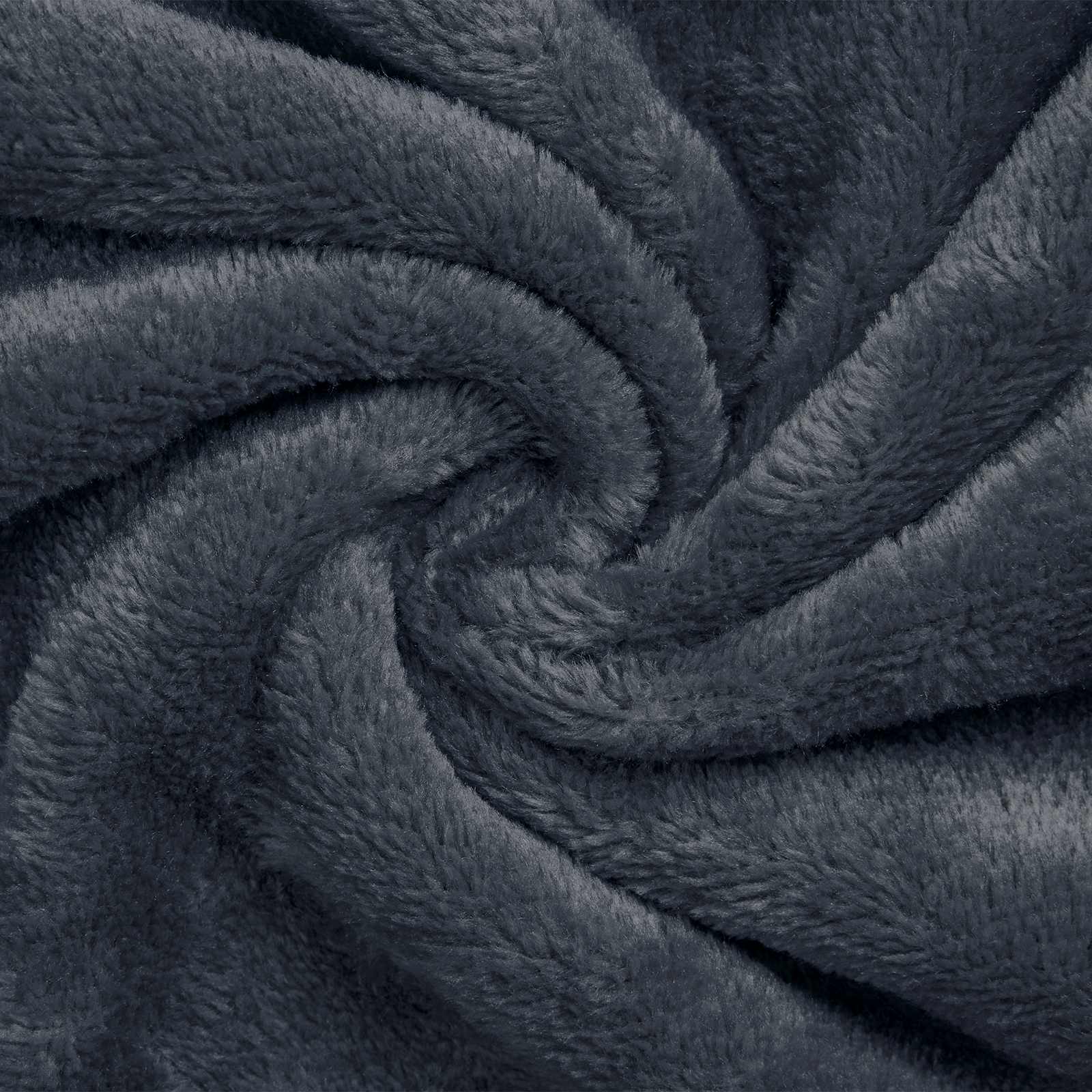 Kupaći kaput s kapuljačom Mornarsko plava xxl Flanel